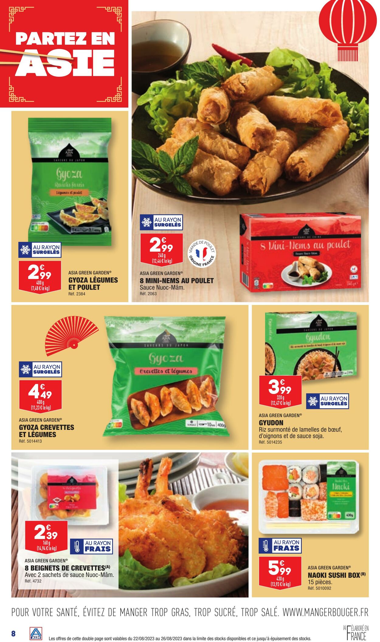 Catalogue Aldi 22.08.2023 - 28.08.2023