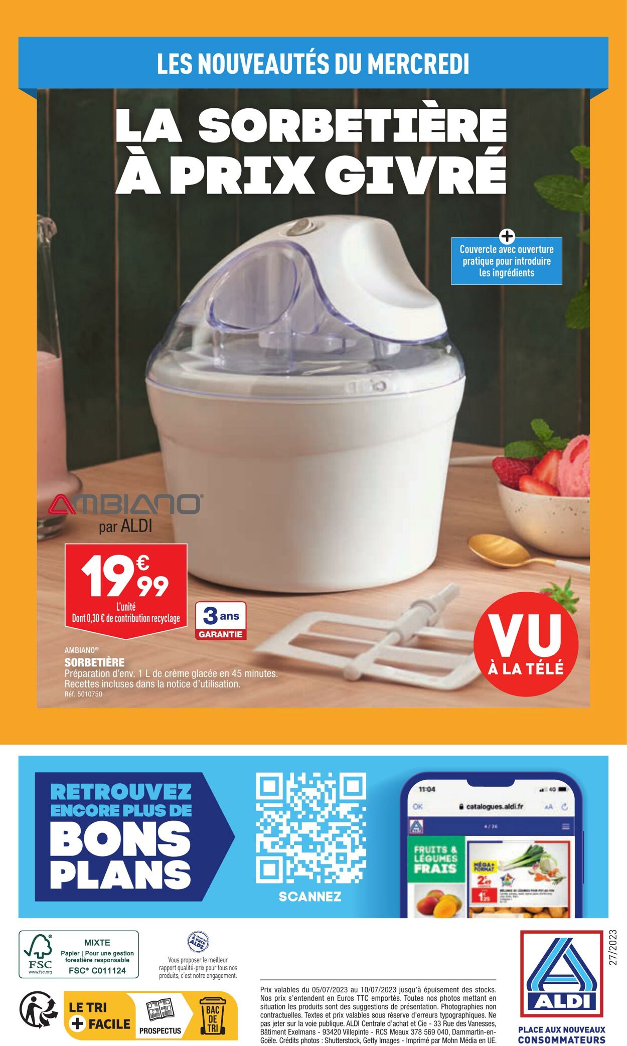 Catalogue Aldi 04.07.2023 - 10.07.2023