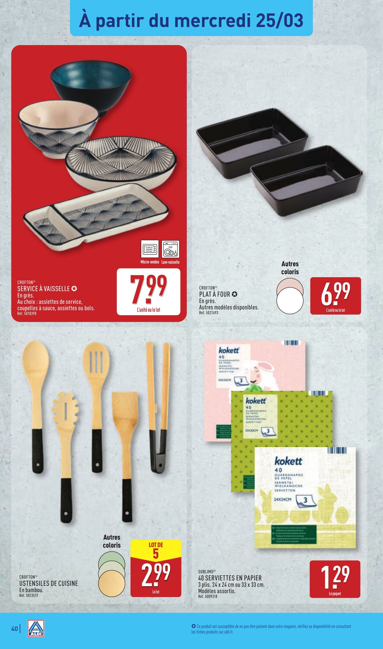 Catalogue Aldi 24.03.2026 - 30.03.2026