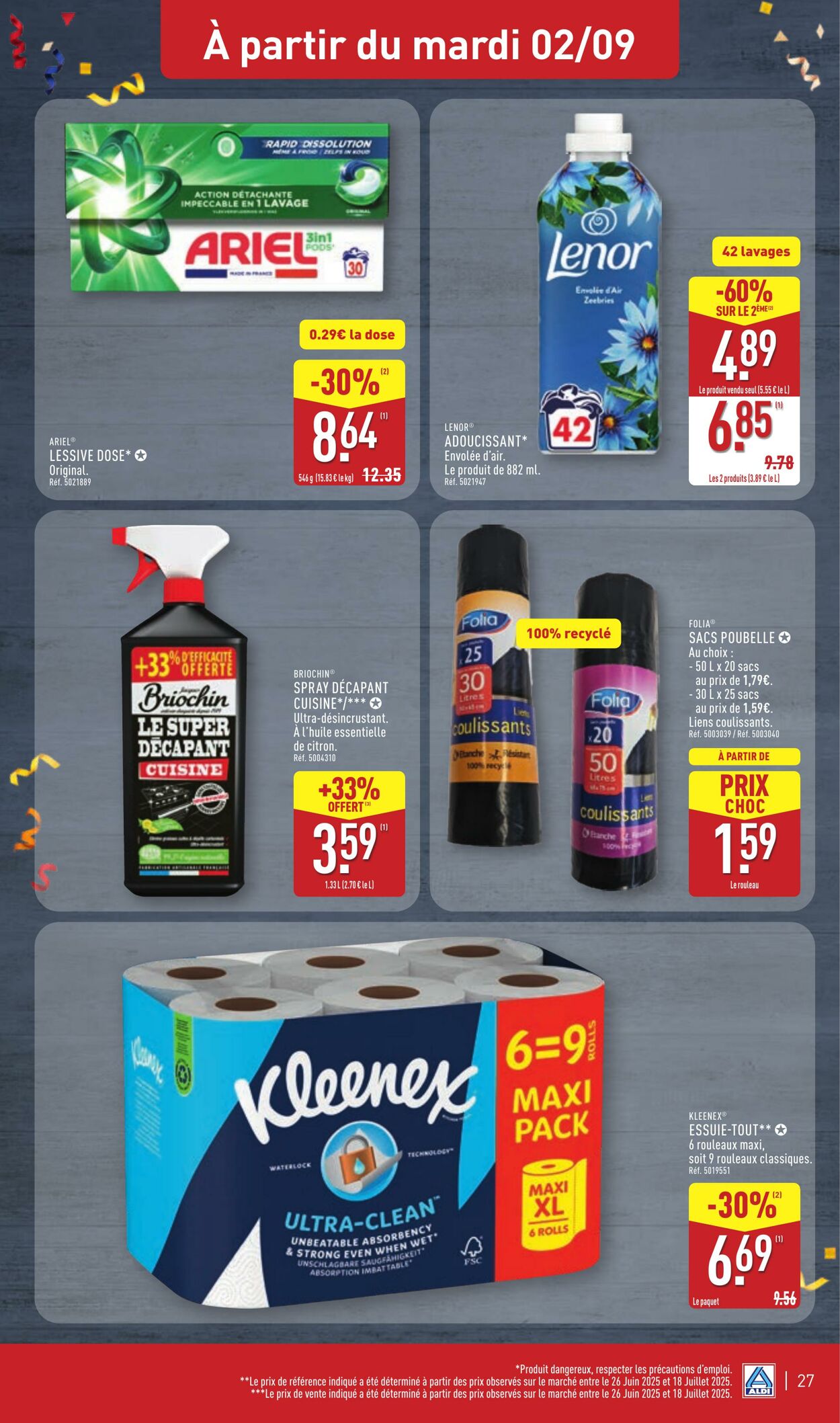 Catalogue Aldi 26.08.2025 - 01.09.2025