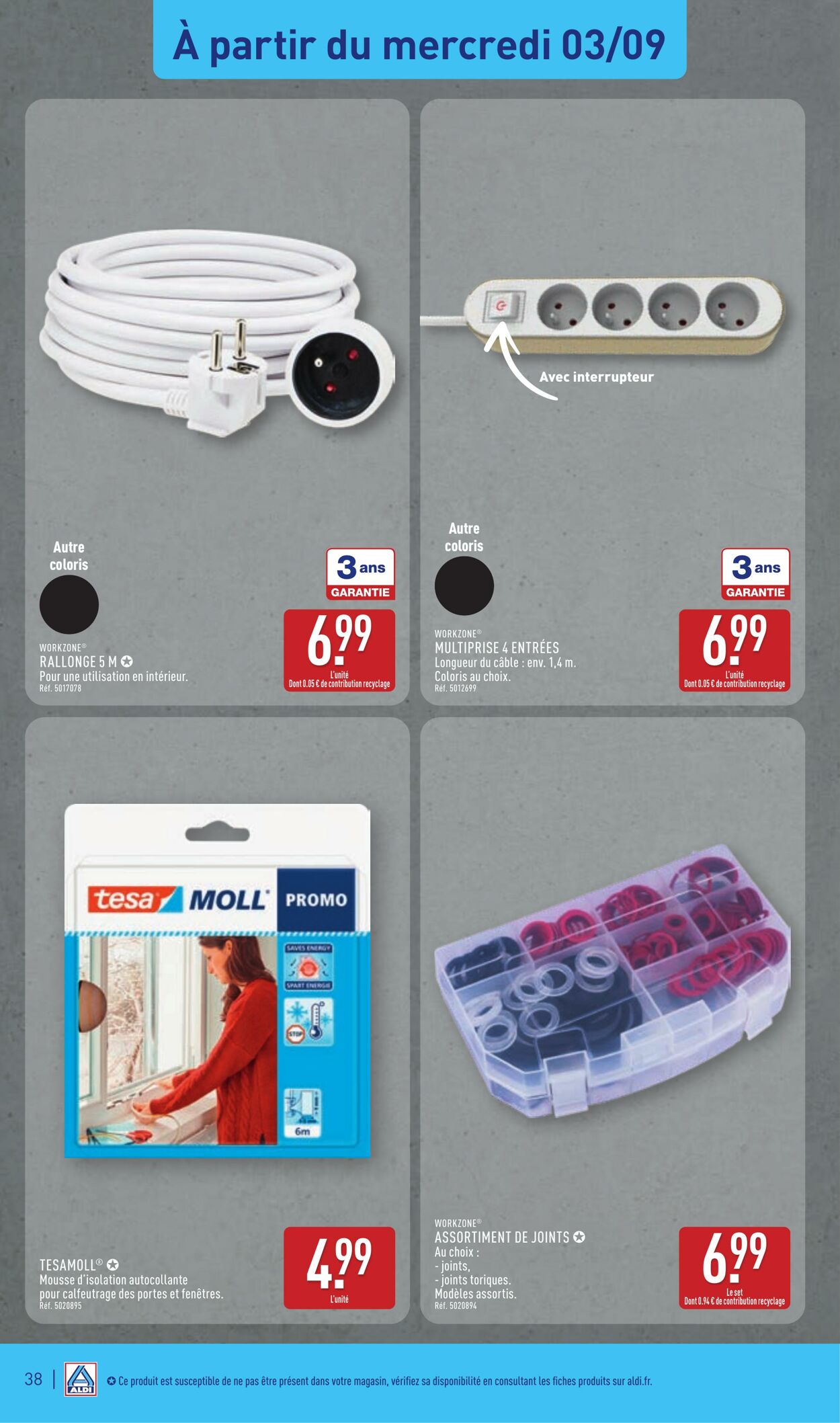 Catalogue Aldi 26.08.2025 - 01.09.2025