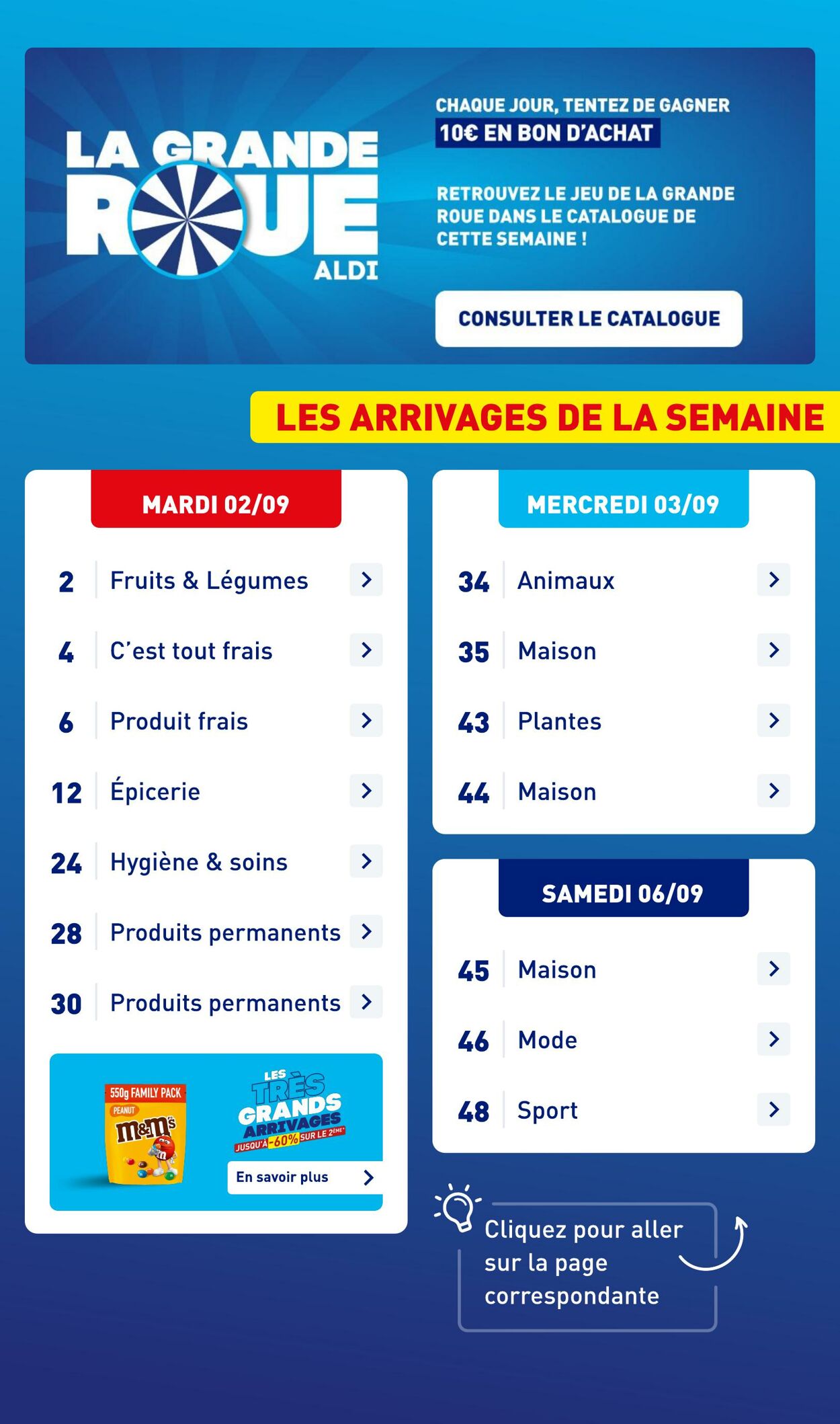 Catalogue Aldi 26.08.2025 - 01.09.2025