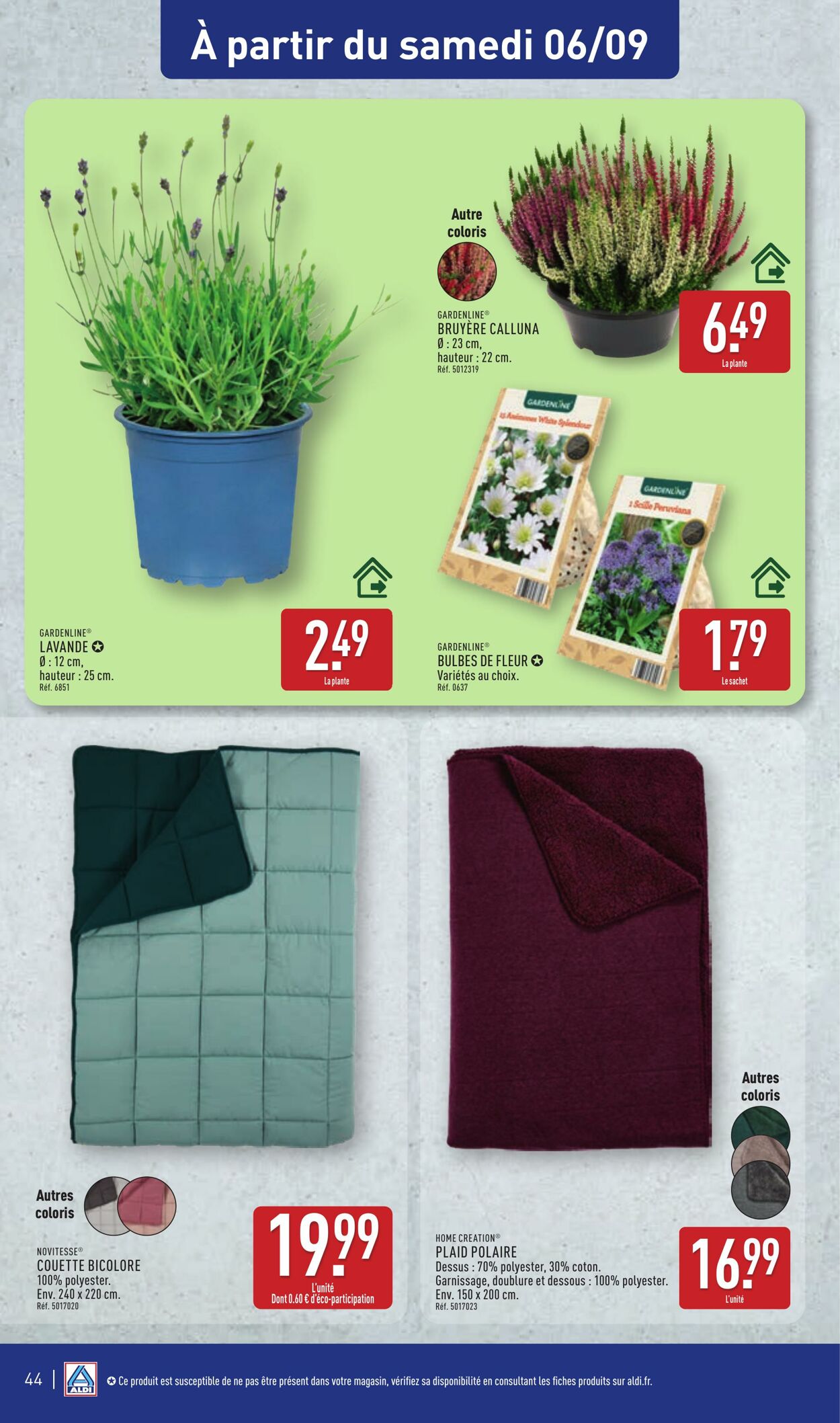 Catalogue Aldi 26.08.2025 - 01.09.2025