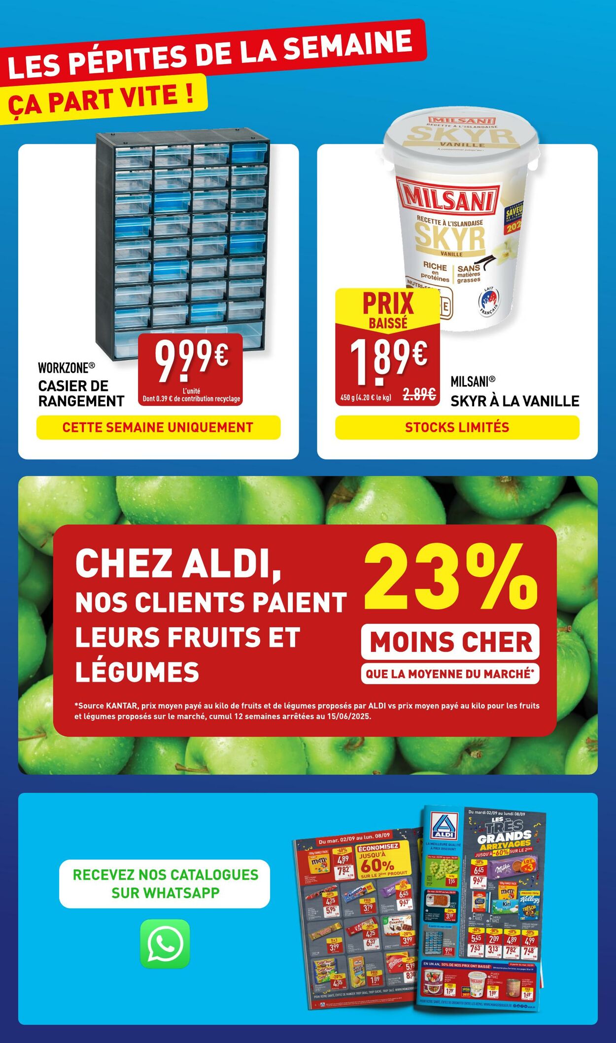Catalogue Aldi 26.08.2025 - 01.09.2025