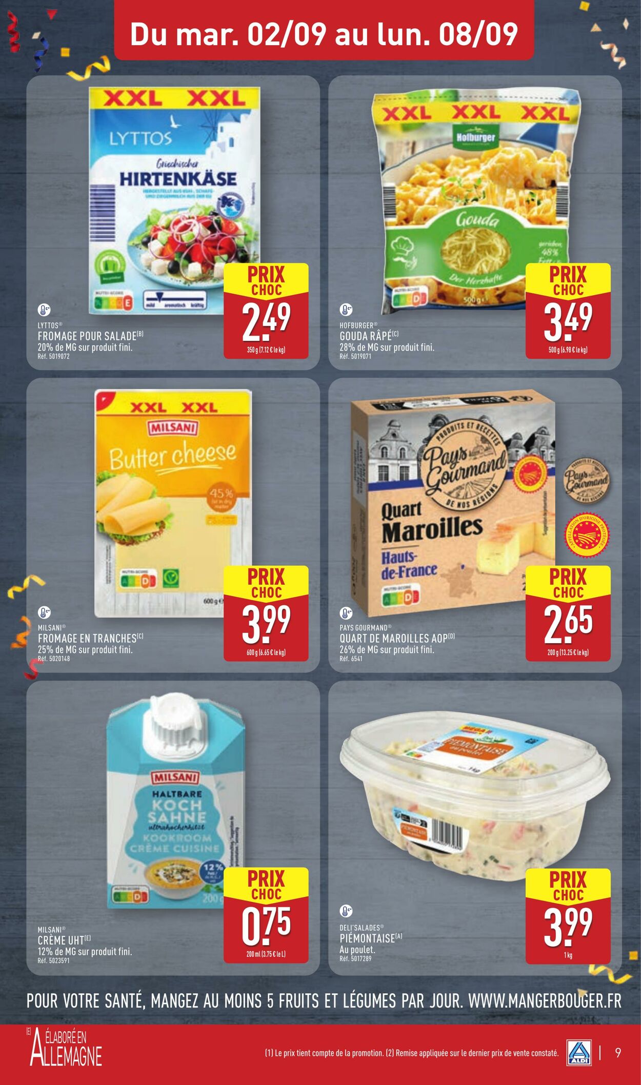 Catalogue Aldi 26.08.2025 - 01.09.2025