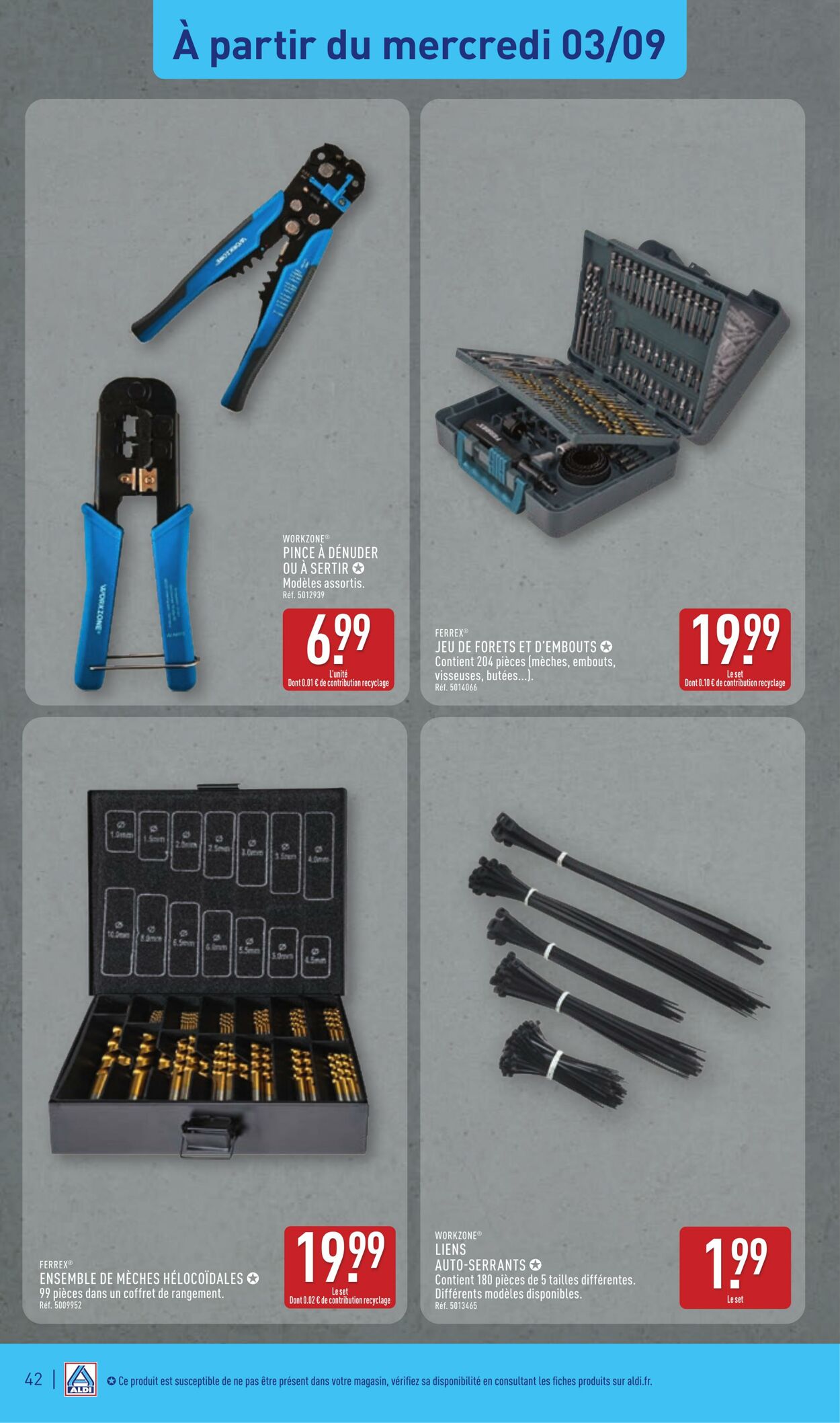 Catalogue Aldi 26.08.2025 - 01.09.2025