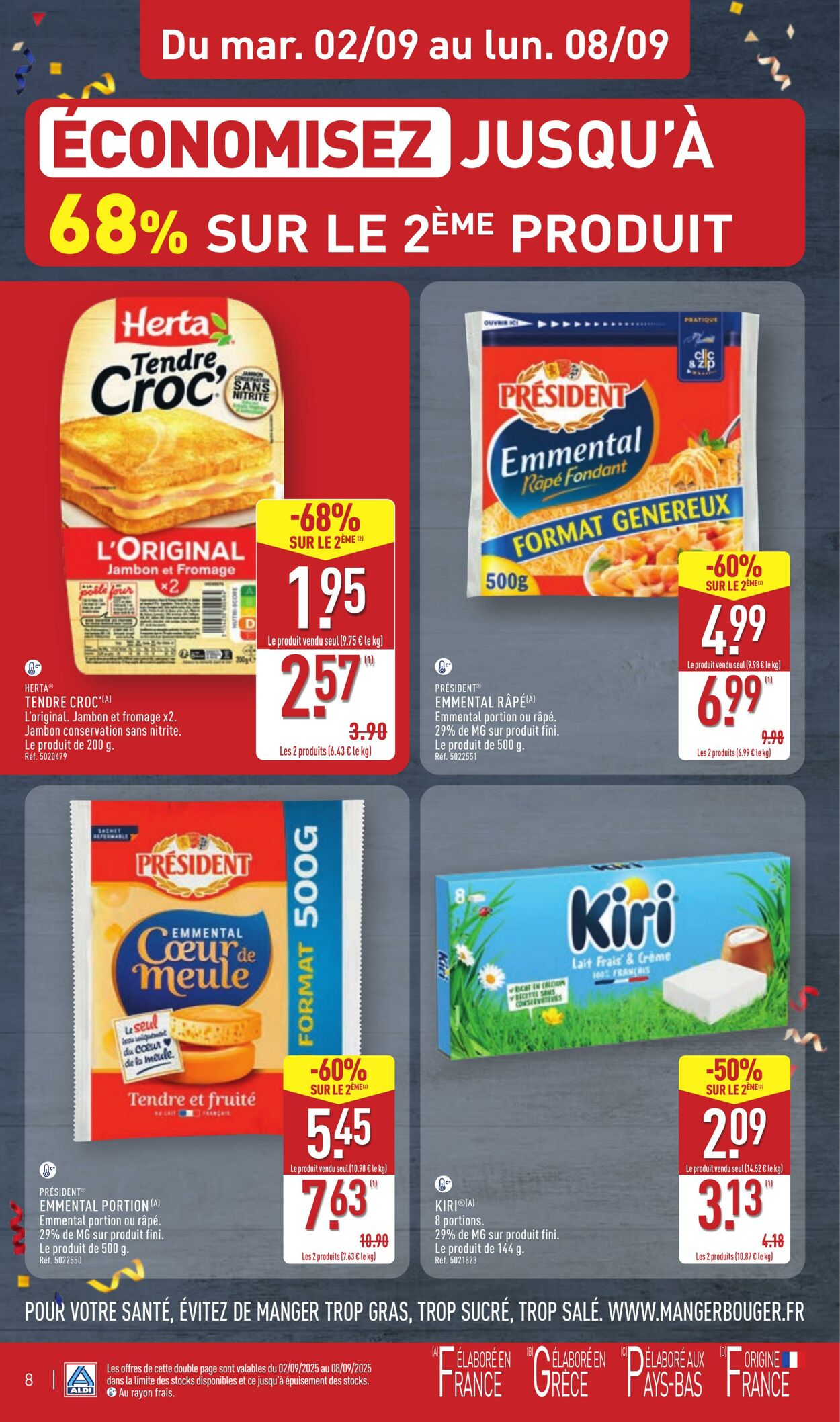 Catalogue Aldi 26.08.2025 - 01.09.2025