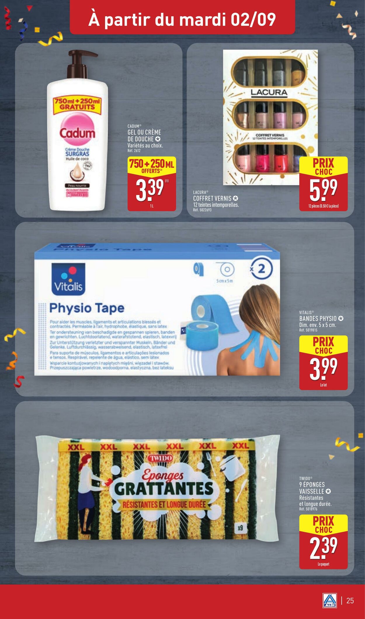 Catalogue Aldi 26.08.2025 - 01.09.2025