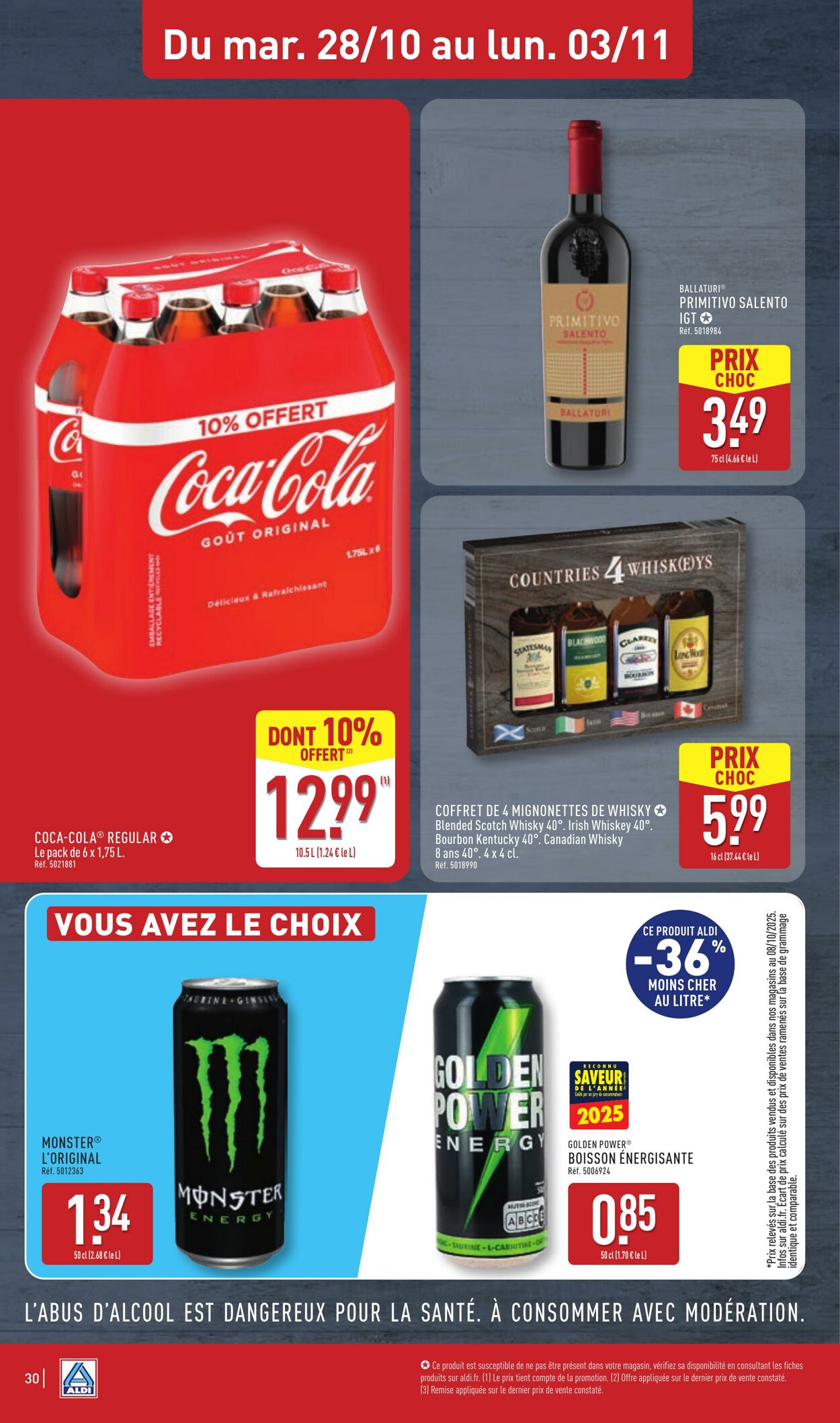 Catalogue Aldi 21.10.2025 - 27.10.2025