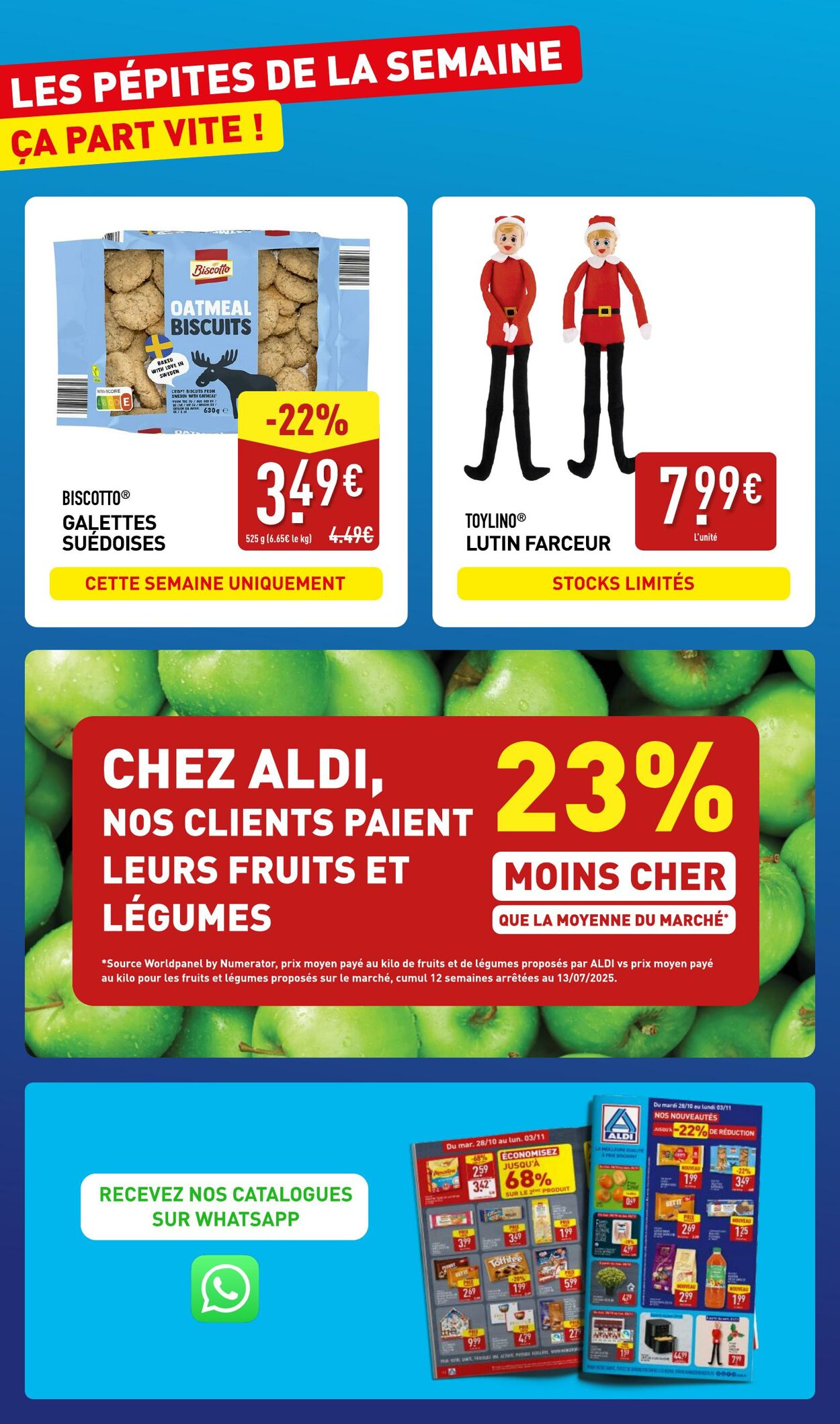 Catalogue Aldi 21.10.2025 - 27.10.2025