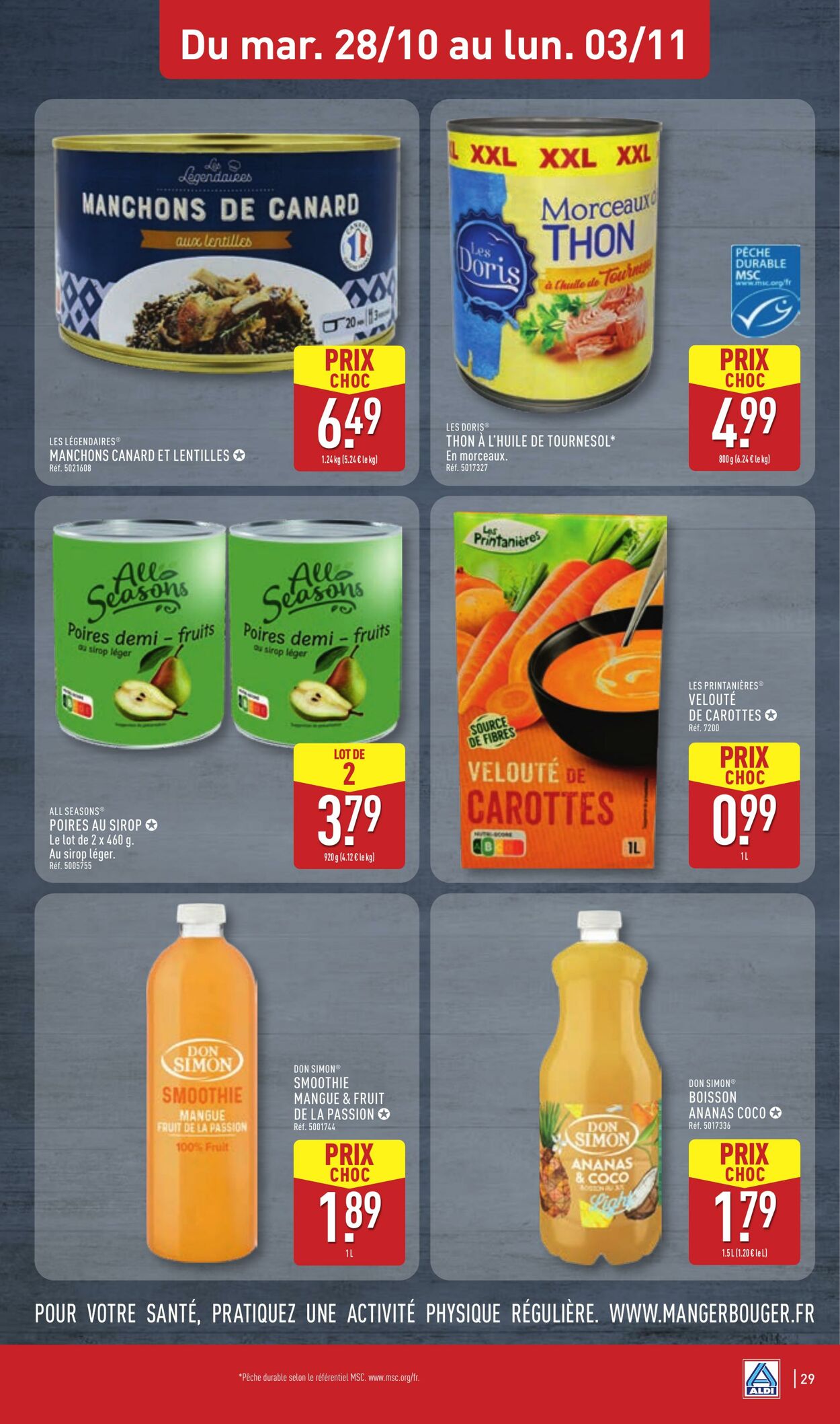 Catalogue Aldi 21.10.2025 - 27.10.2025