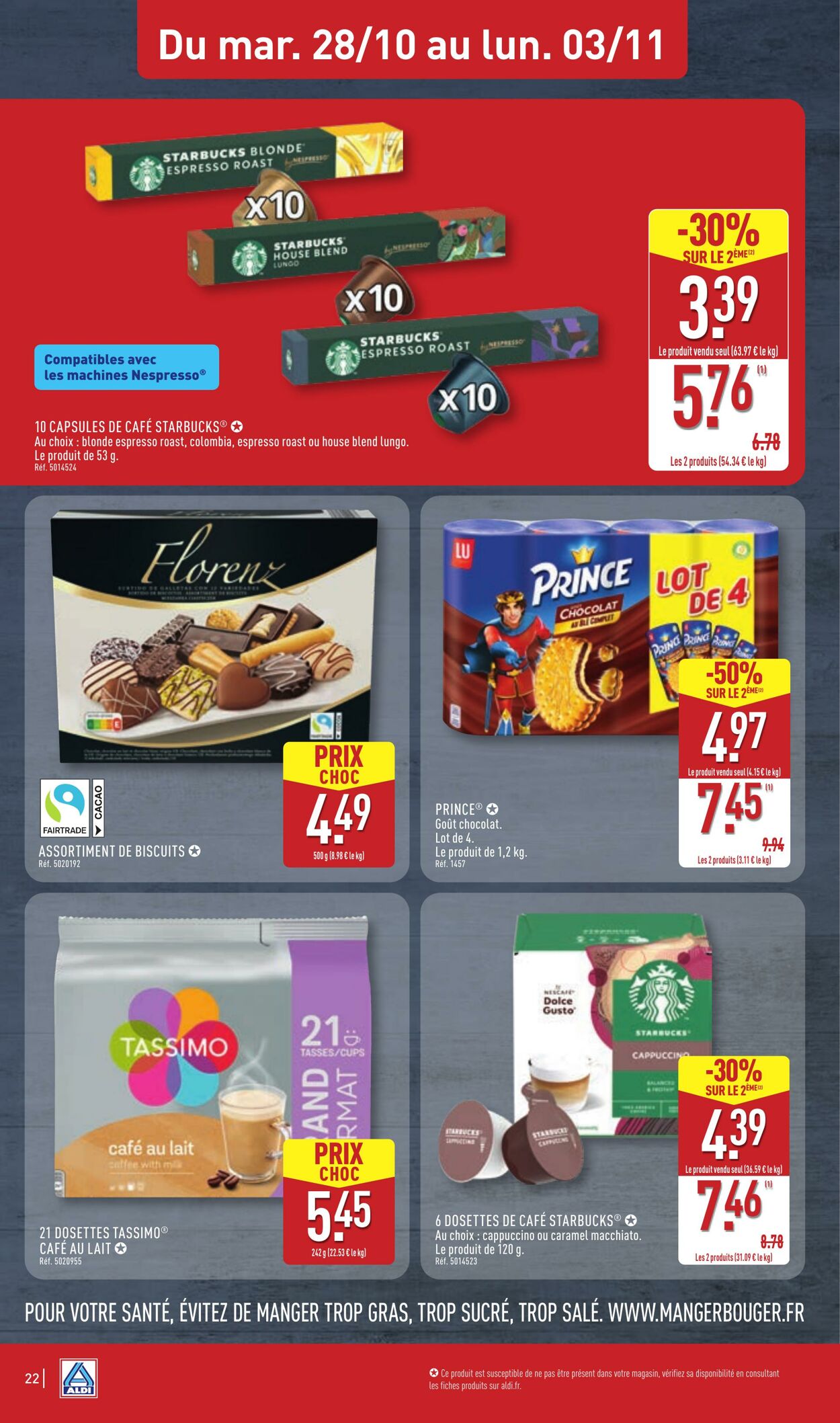 Catalogue Aldi 21.10.2025 - 27.10.2025