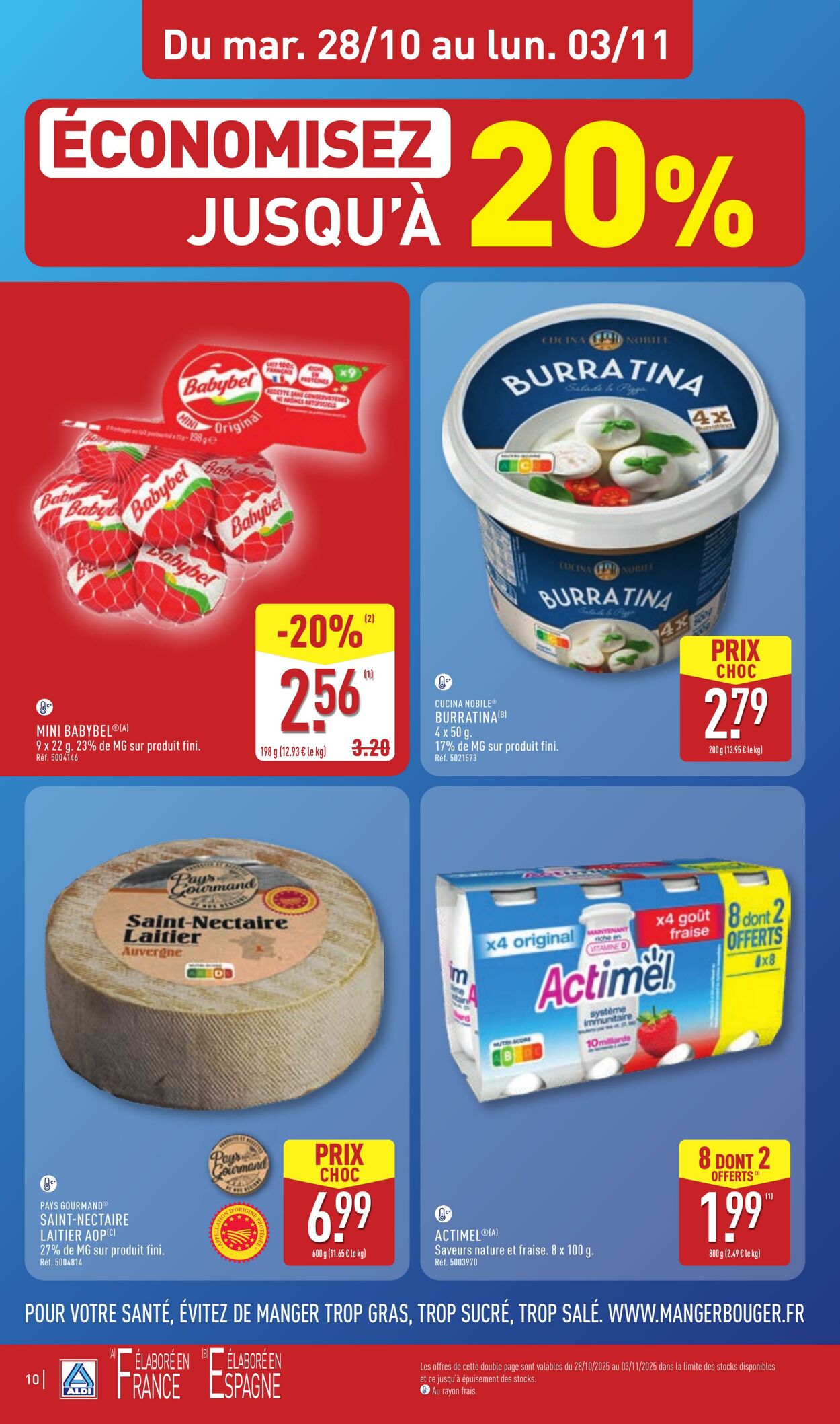 Catalogue Aldi 21.10.2025 - 27.10.2025