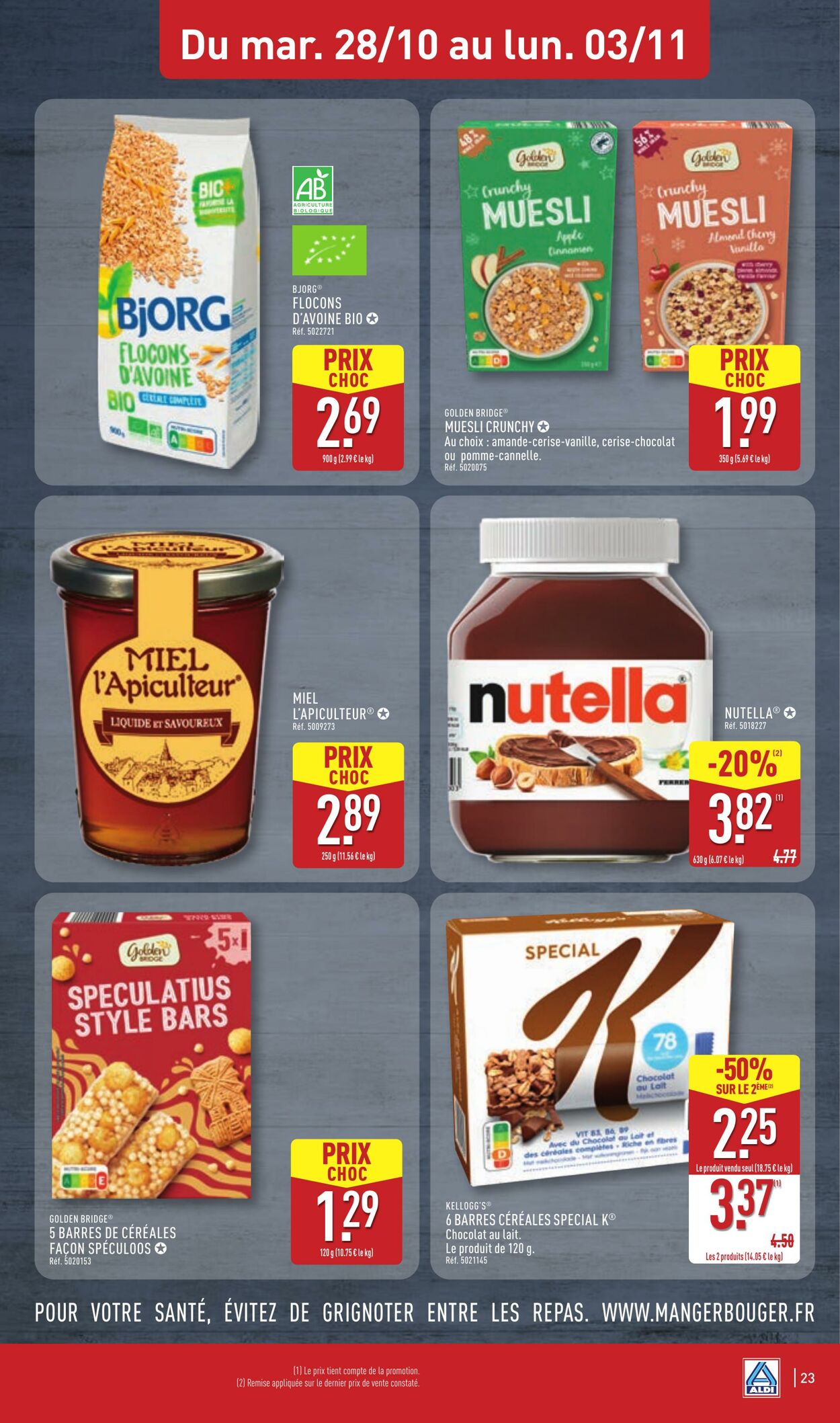Catalogue Aldi 21.10.2025 - 27.10.2025