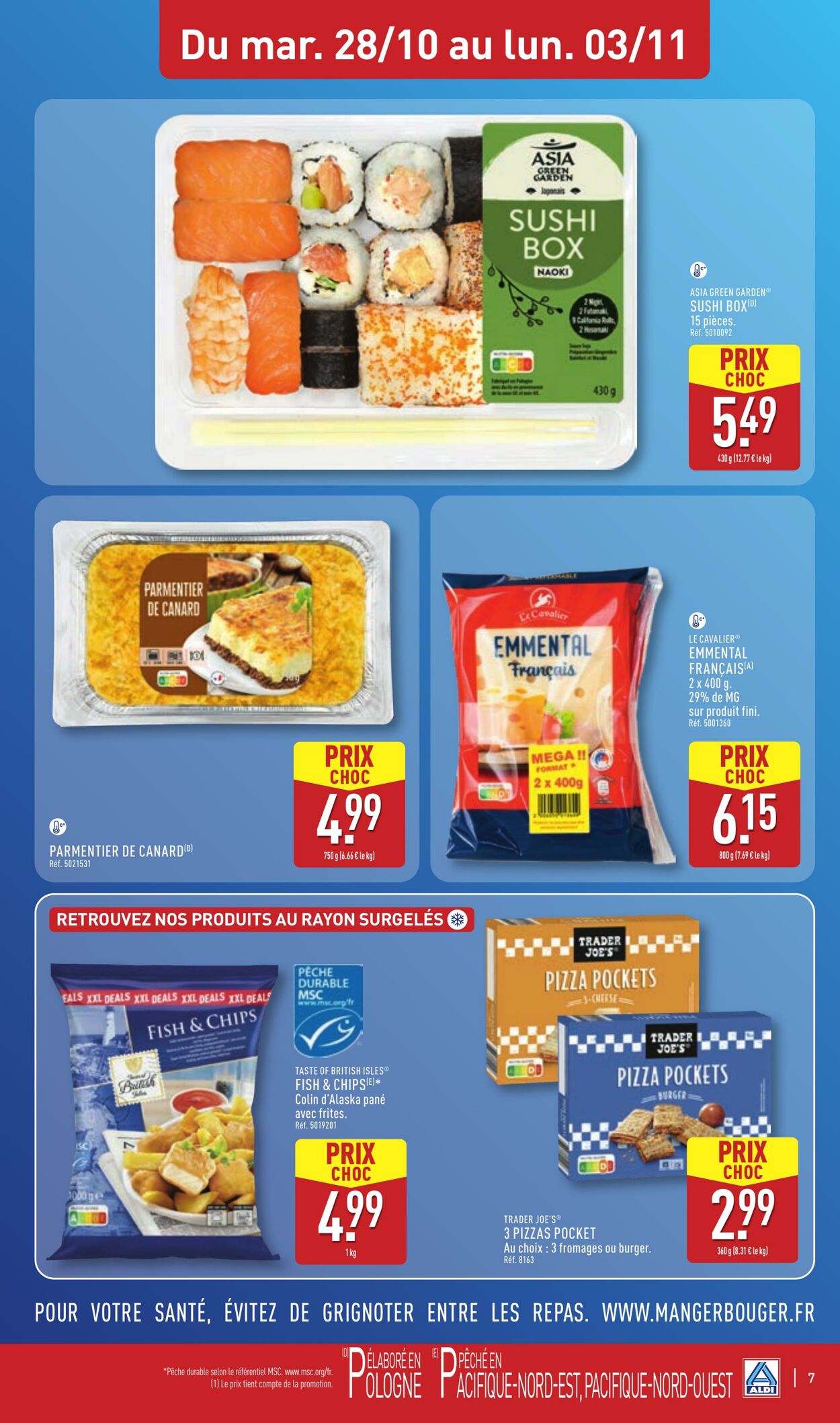 Catalogue Aldi 21.10.2025 - 27.10.2025