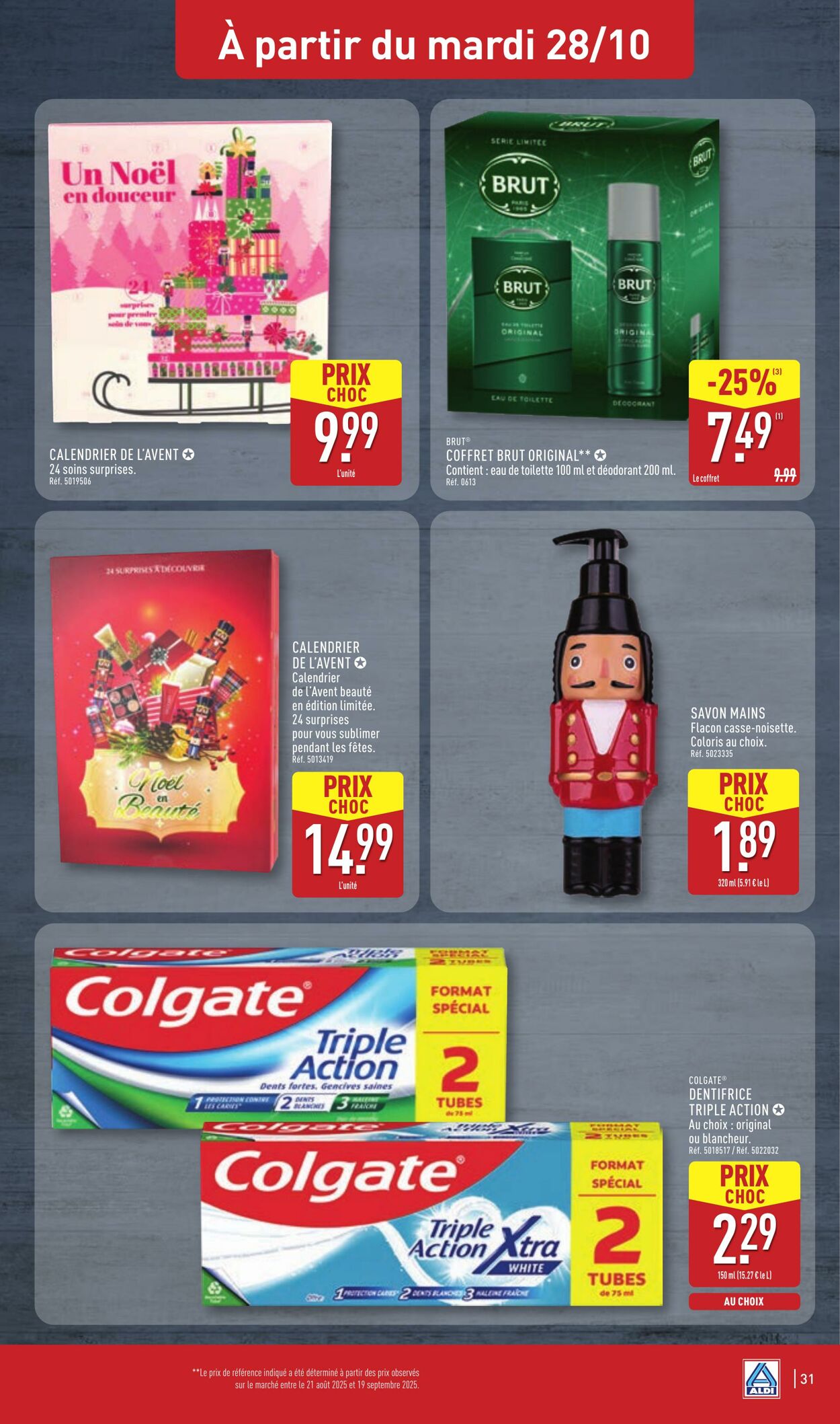 Catalogue Aldi 21.10.2025 - 27.10.2025