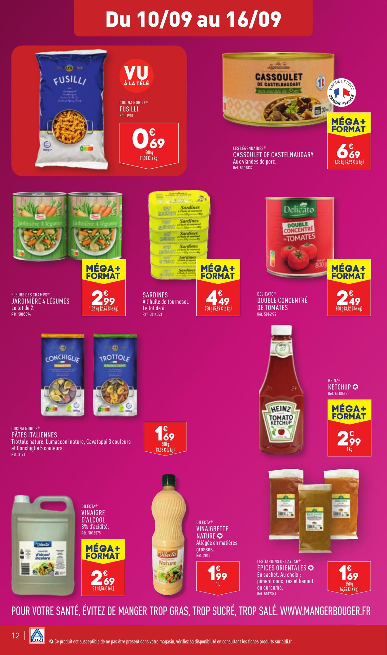 Catalogue Aldi 03.09.2024 - 09.09.2024