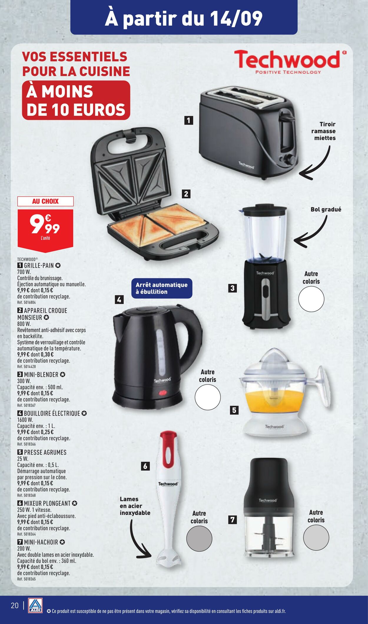 Catalogue Aldi 03.09.2024 - 09.09.2024