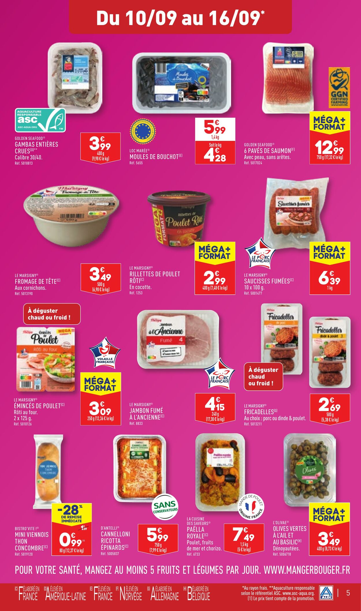 Catalogue Aldi 03.09.2024 - 09.09.2024