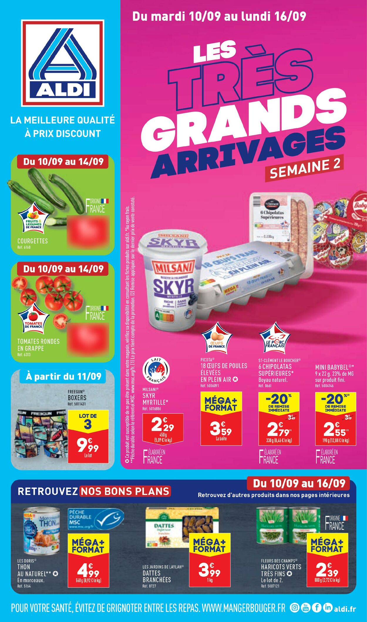 Catalogue Aldi - Nos catalogues 3 sept. 2024 - 9 sept. 2024