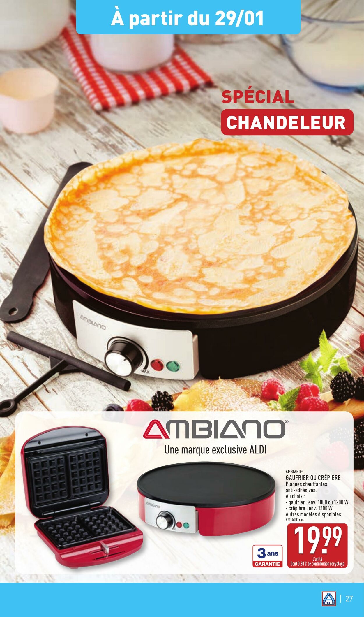 Catalogue Aldi 21.01.2025 - 27.01.2025