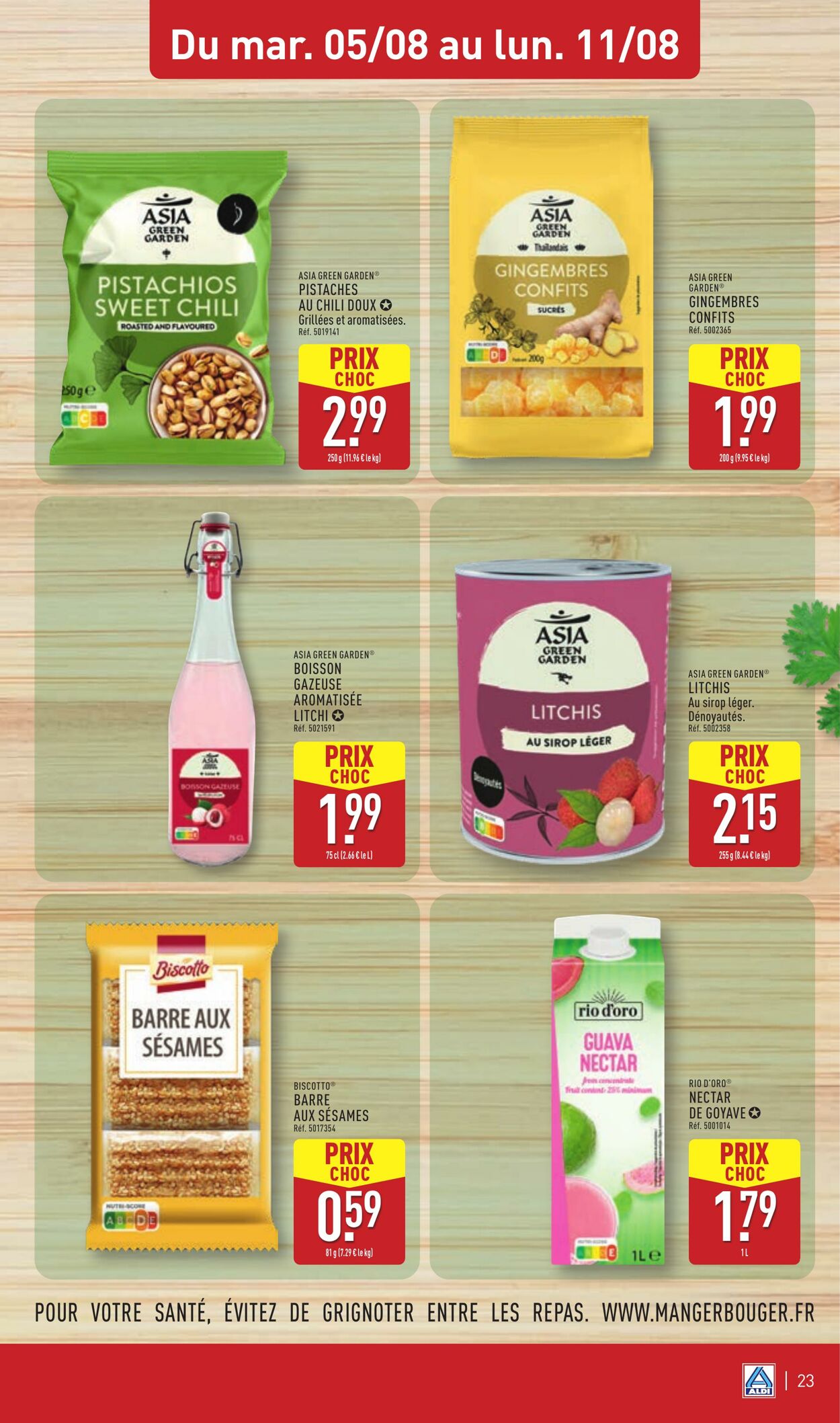 Catalogue Aldi 29.07.2025 - 04.08.2025