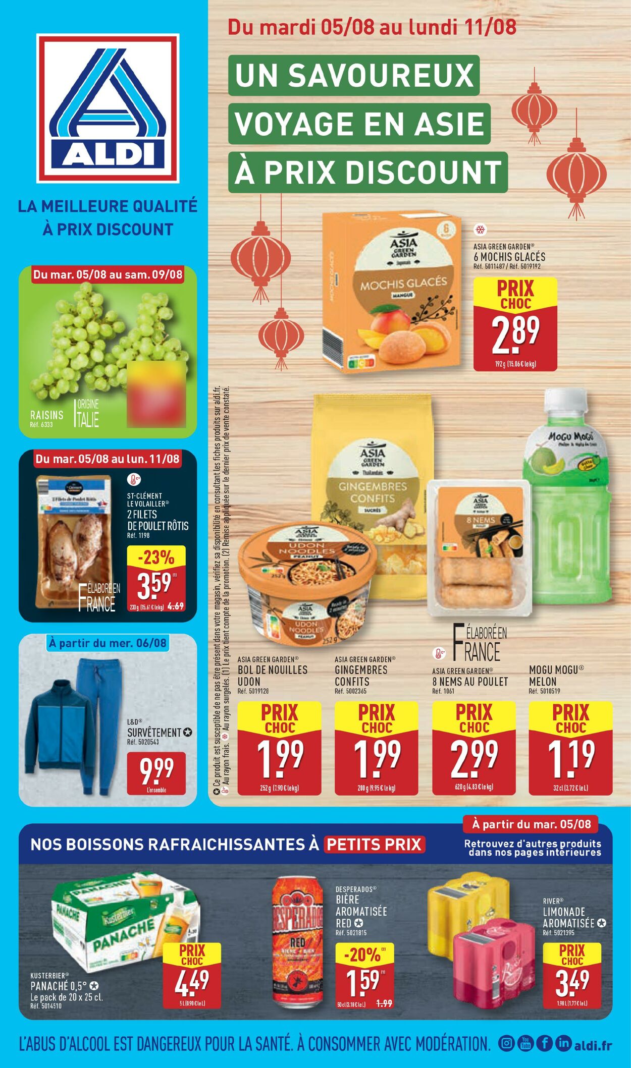Catalogue Aldi 29.07.2025 - 04.08.2025