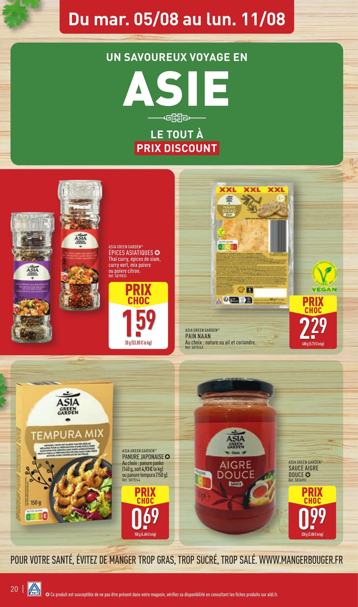 Catalogue Aldi 29.07.2025 - 04.08.2025