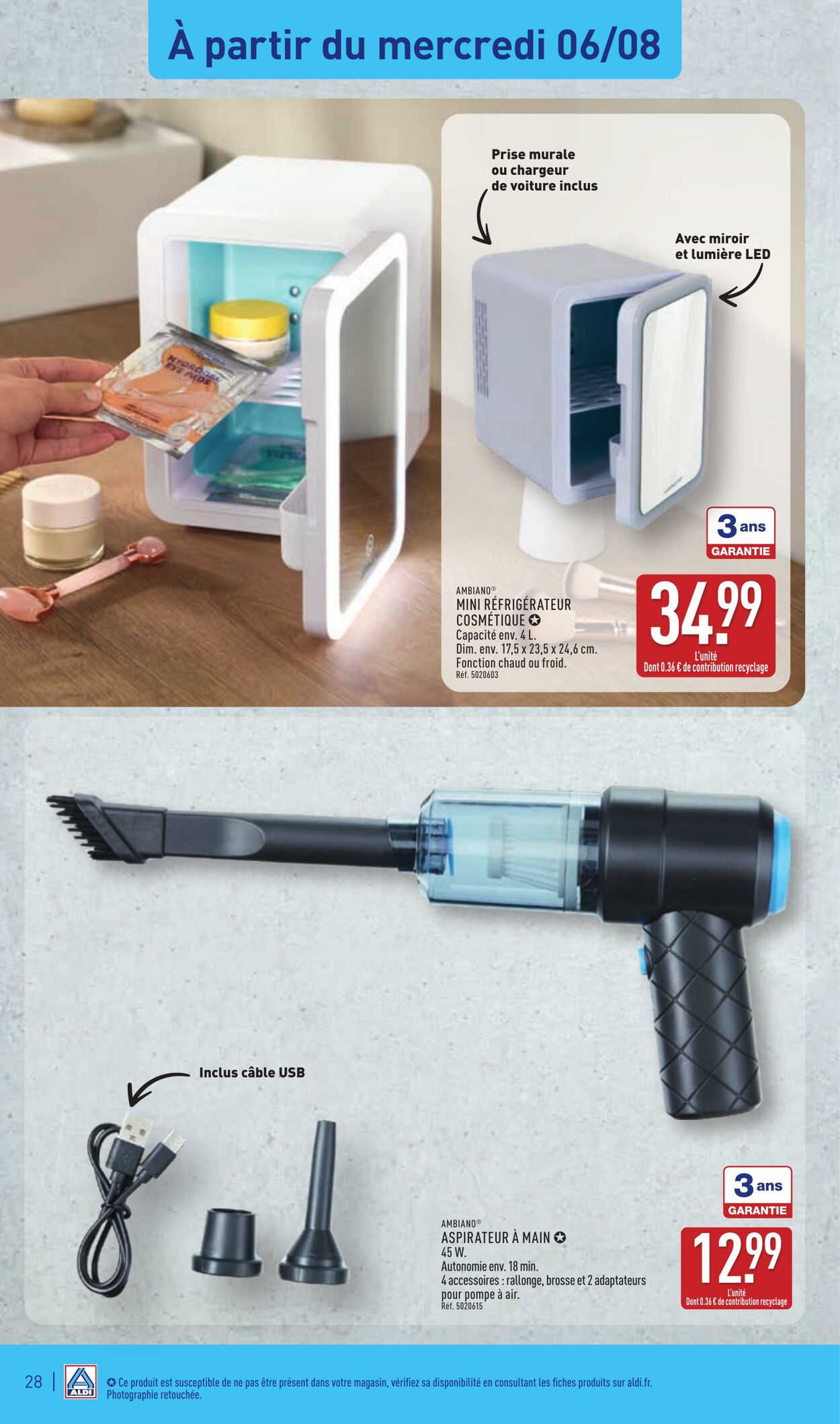 Catalogue Aldi 29.07.2025 - 04.08.2025