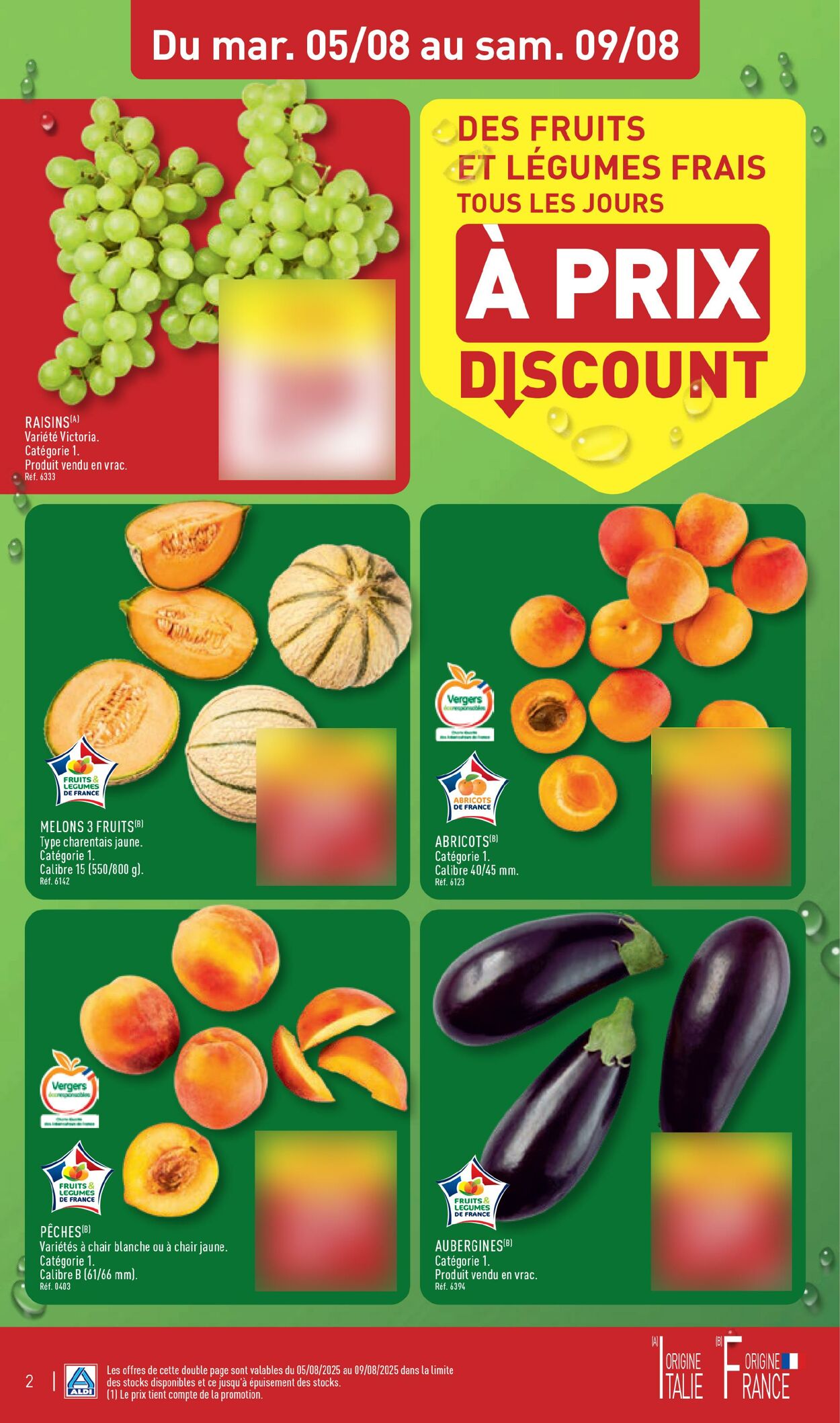Catalogue Aldi 29.07.2025 - 04.08.2025