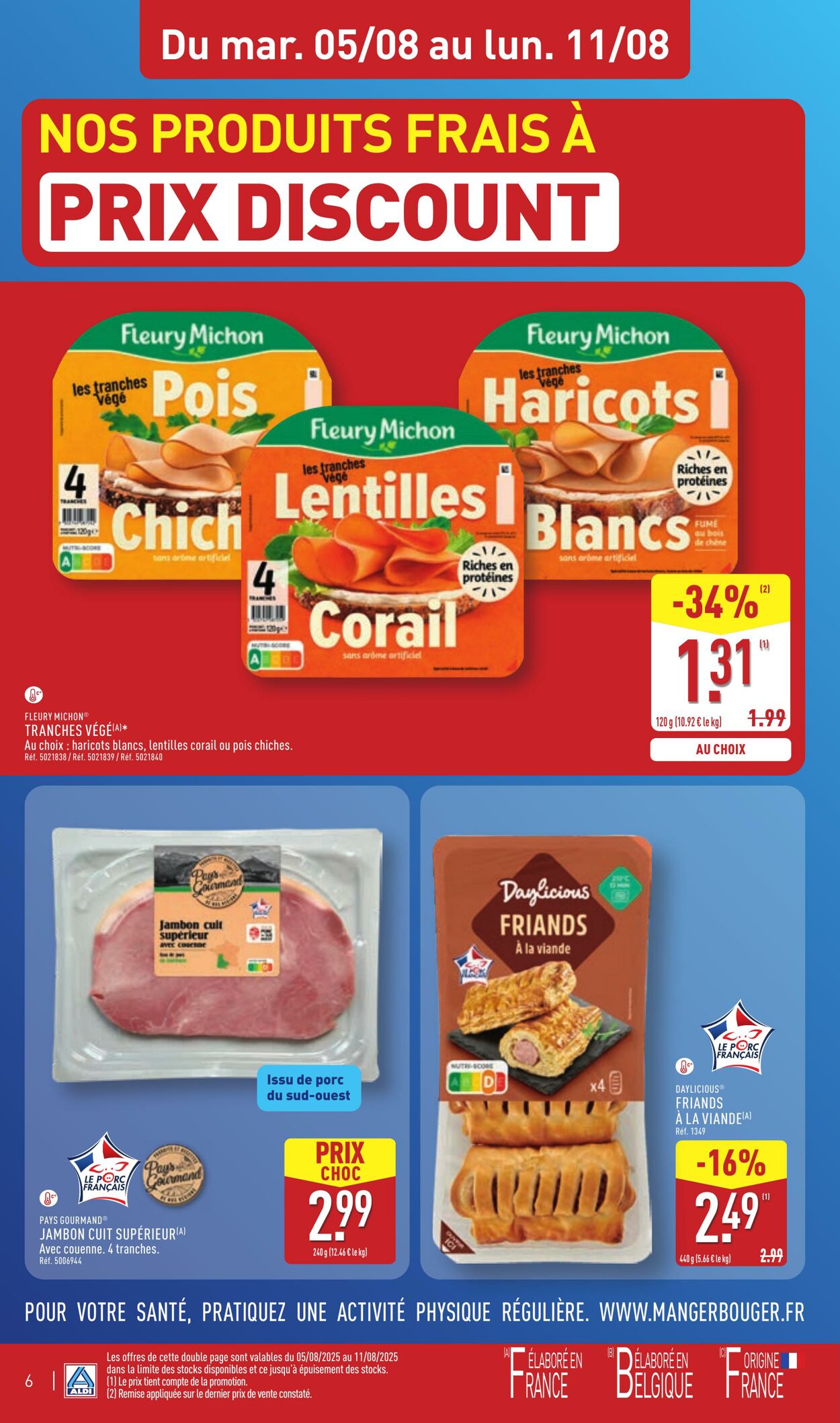 Catalogue Aldi 29.07.2025 - 04.08.2025