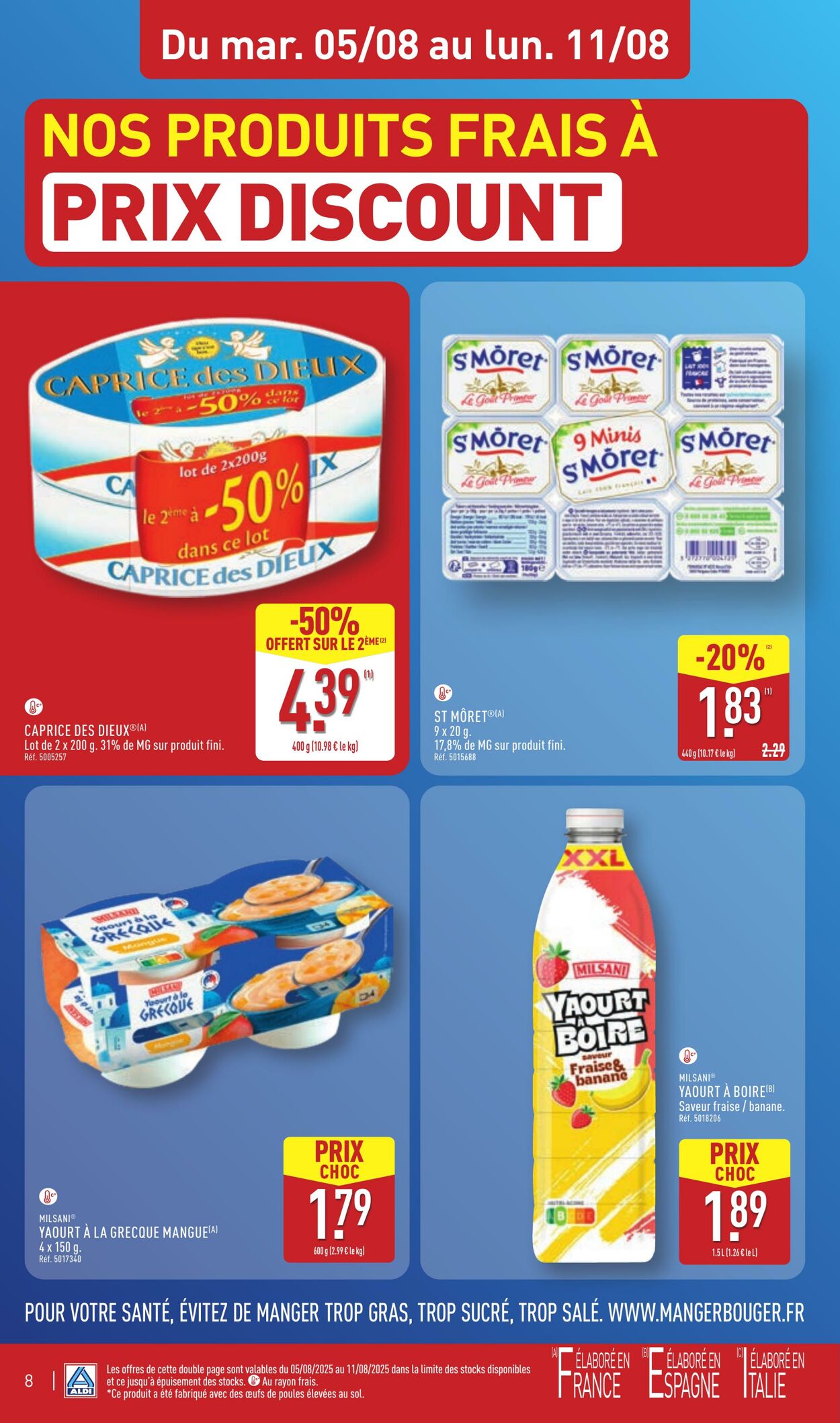 Catalogue Aldi 29.07.2025 - 04.08.2025