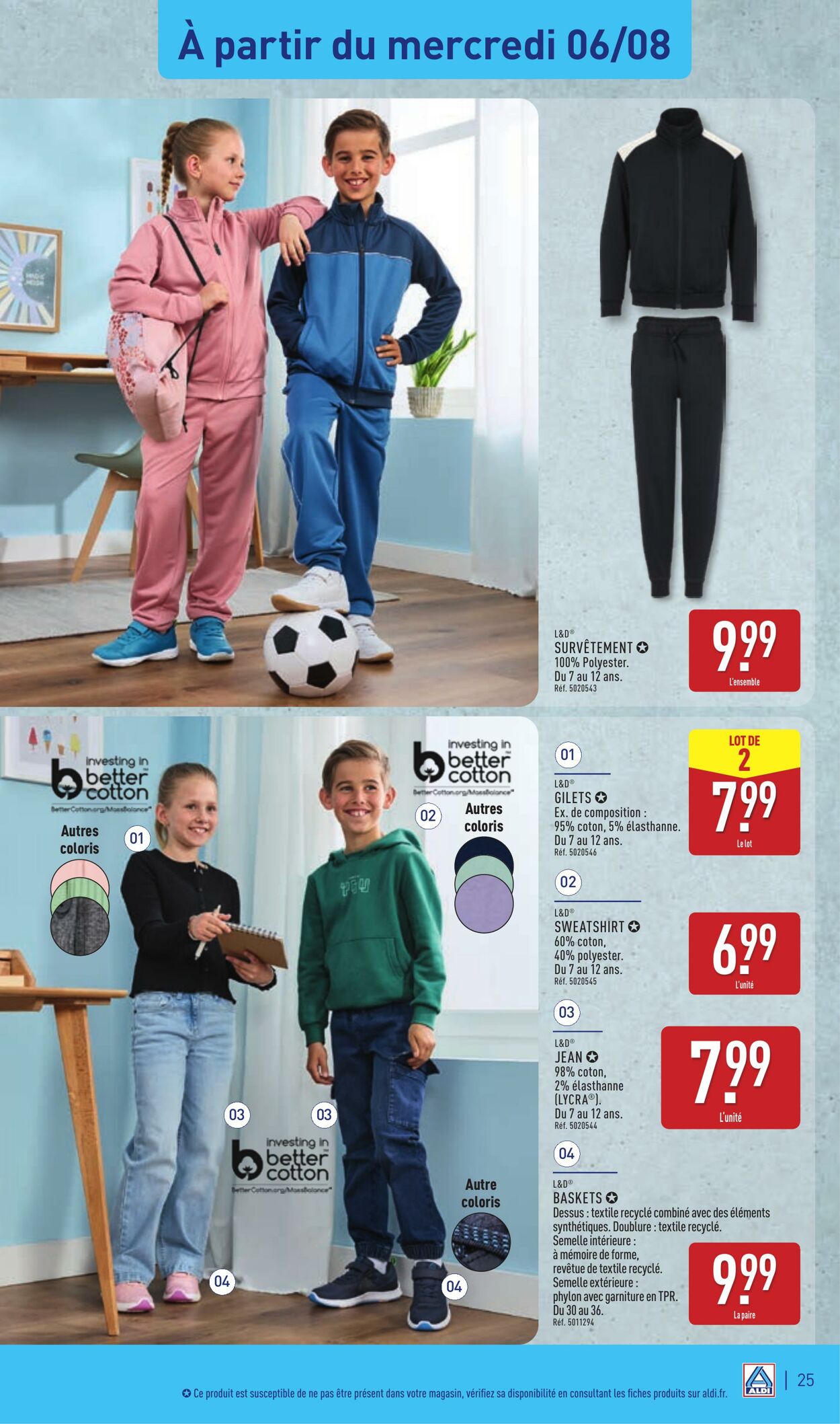 Catalogue Aldi 29.07.2025 - 04.08.2025
