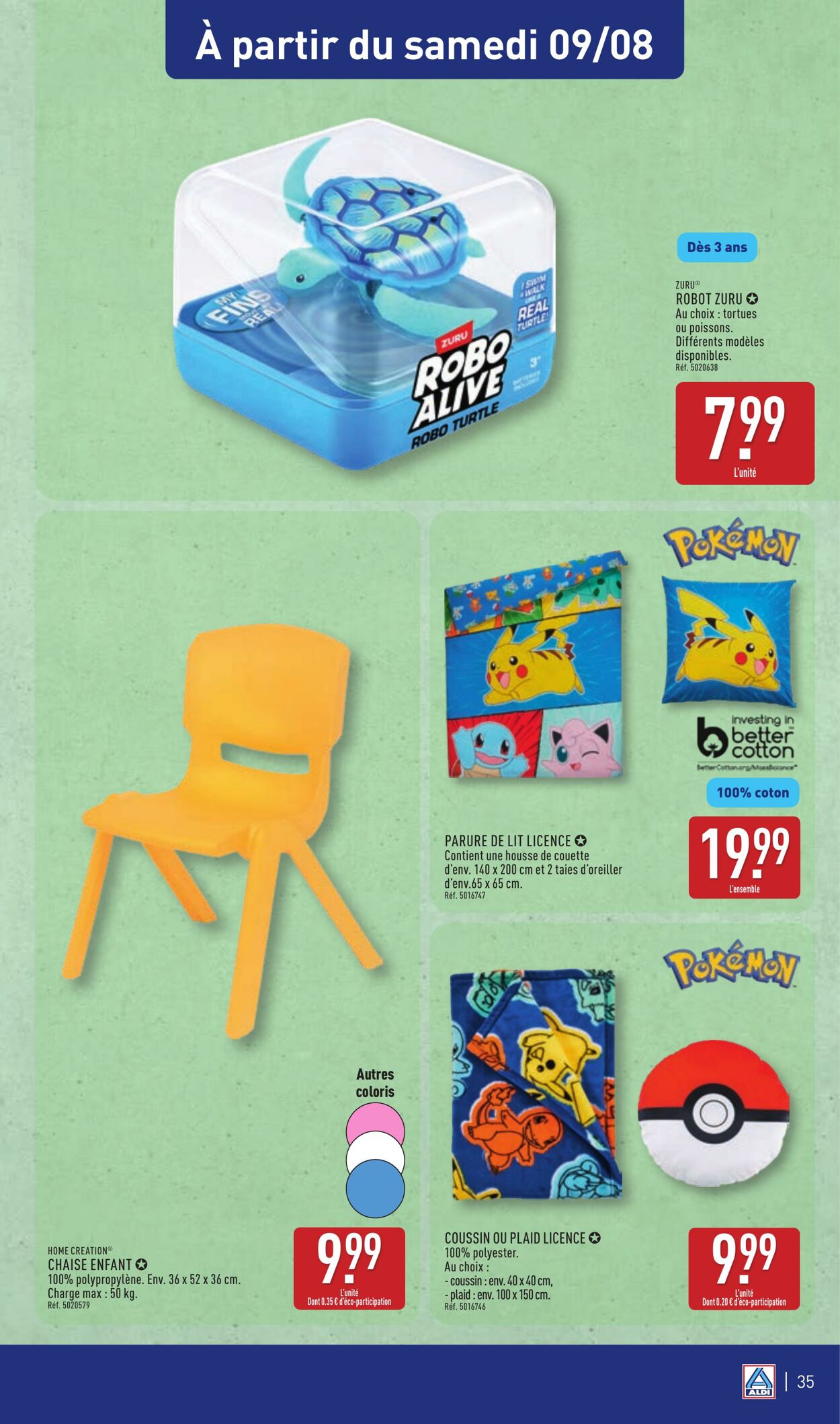 Catalogue Aldi 29.07.2025 - 04.08.2025