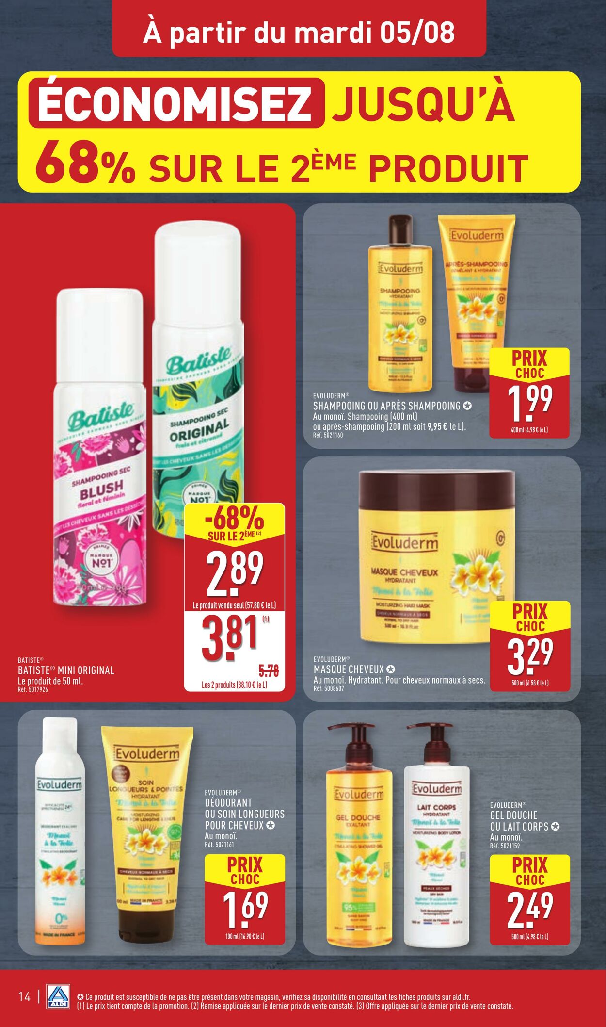 Catalogue Aldi 29.07.2025 - 04.08.2025