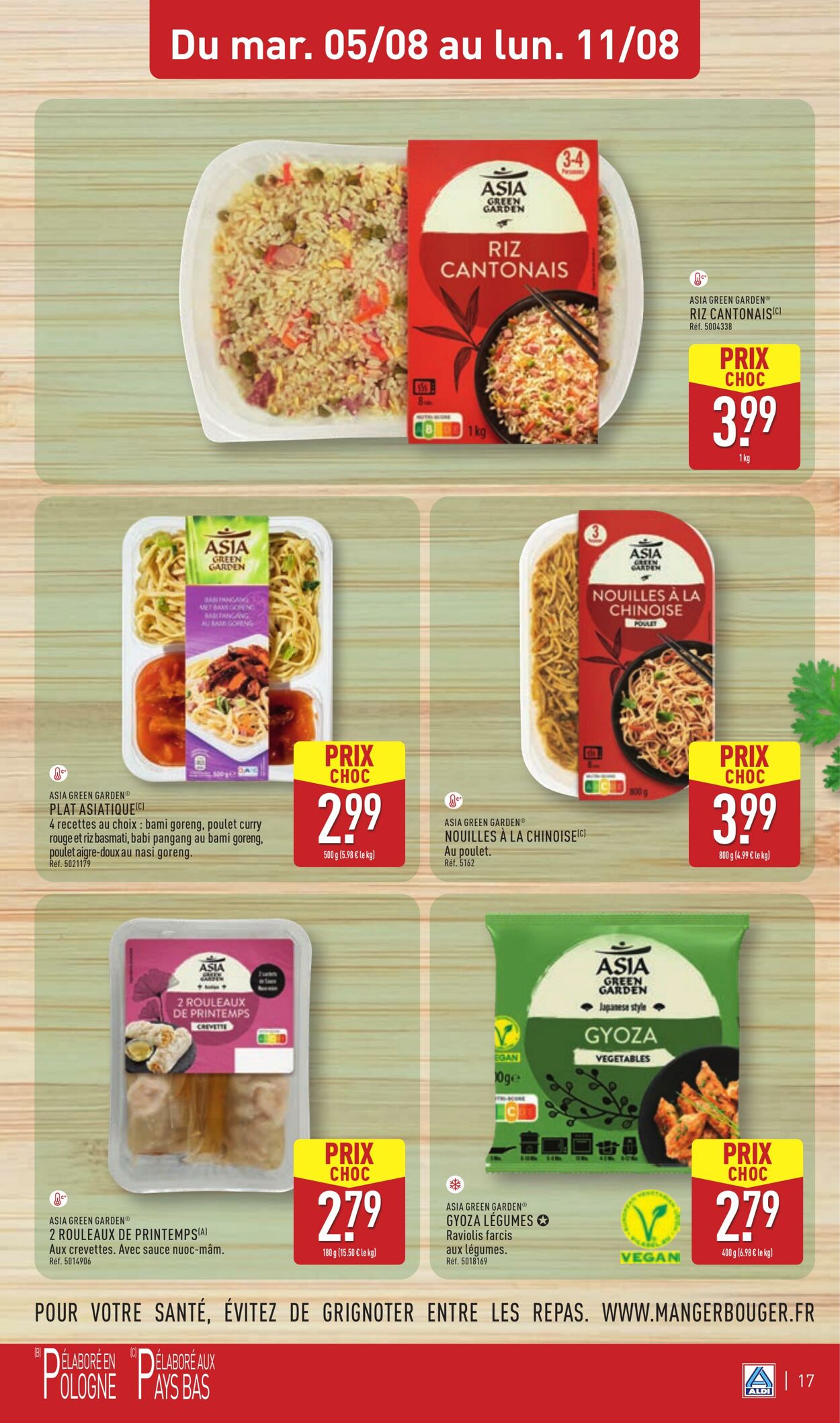 Catalogue Aldi 29.07.2025 - 04.08.2025