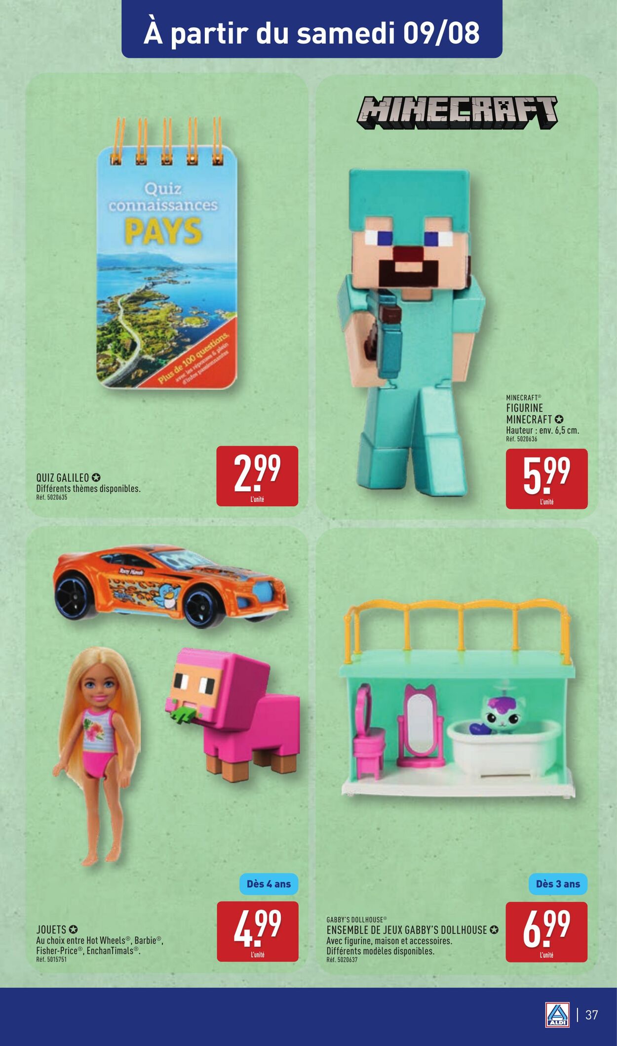 Catalogue Aldi 29.07.2025 - 04.08.2025