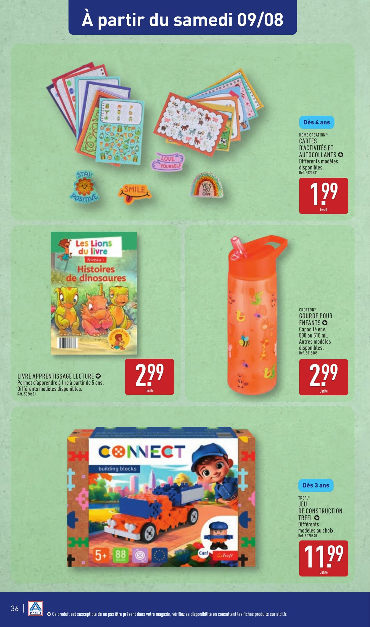 Catalogue Aldi 29.07.2025 - 04.08.2025