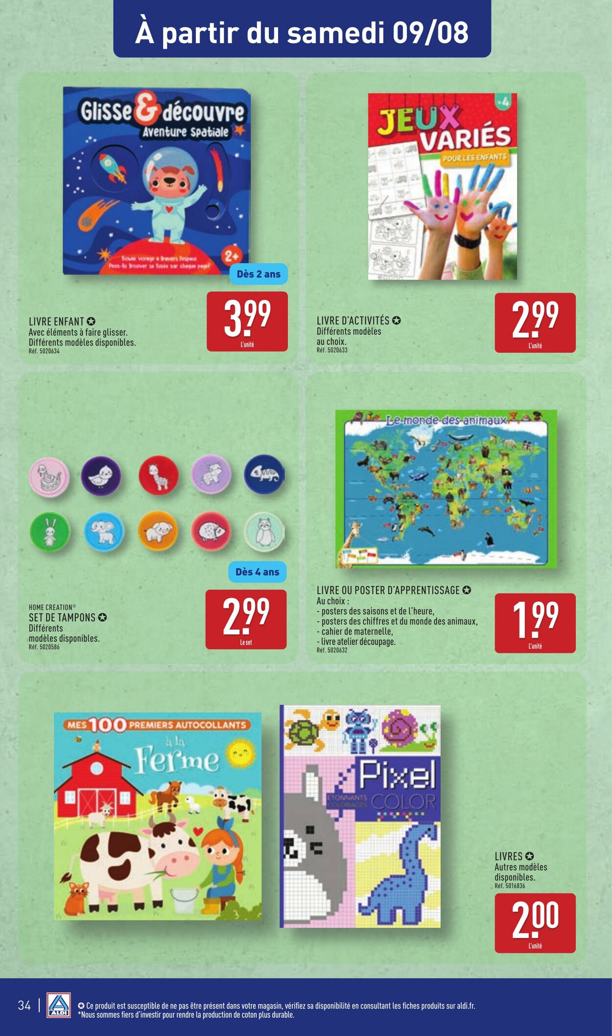 Catalogue Aldi 29.07.2025 - 04.08.2025
