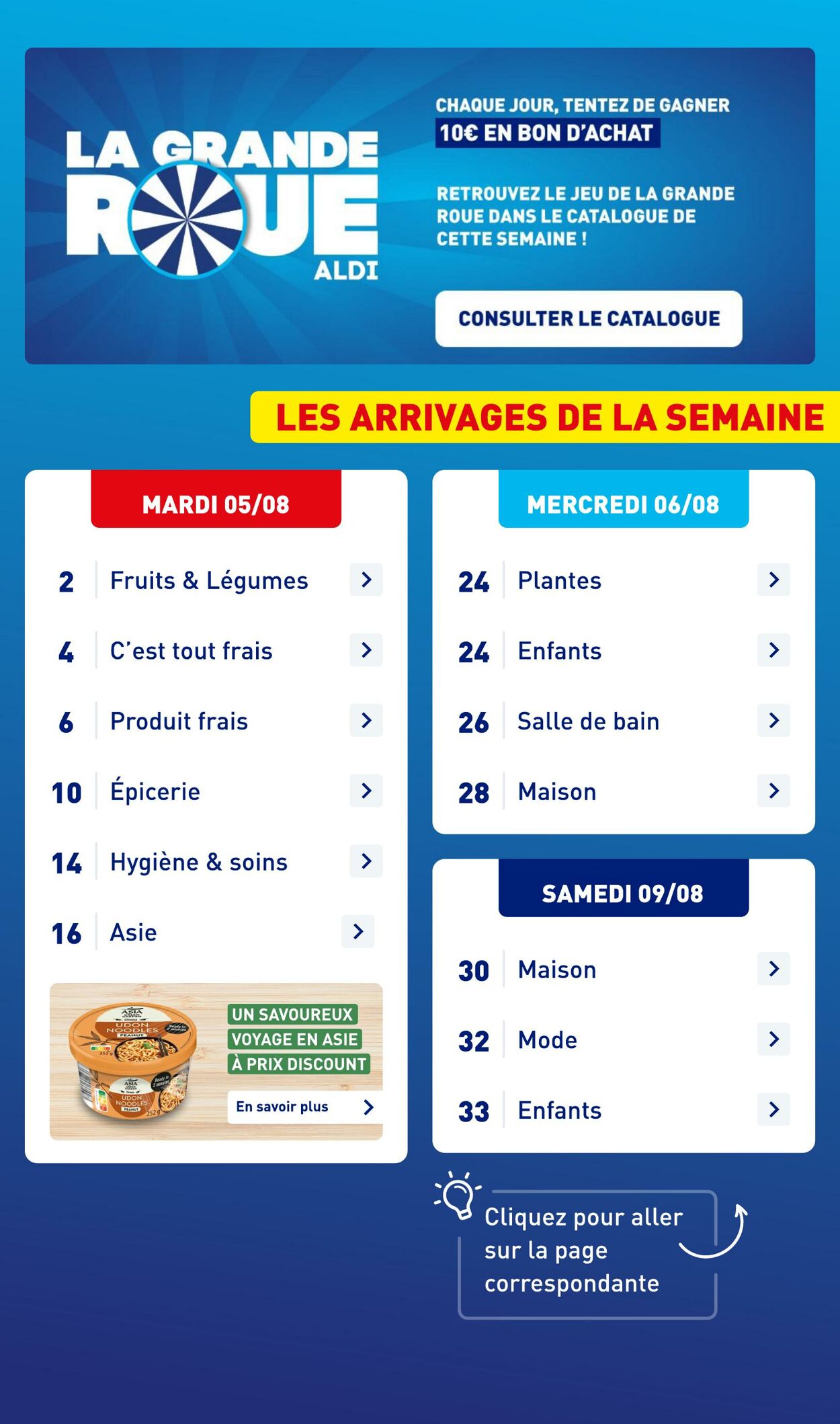 Catalogue Aldi 29.07.2025 - 04.08.2025