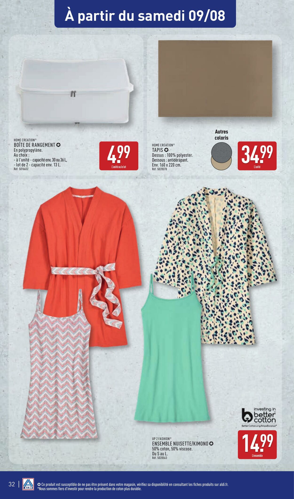 Catalogue Aldi 29.07.2025 - 04.08.2025