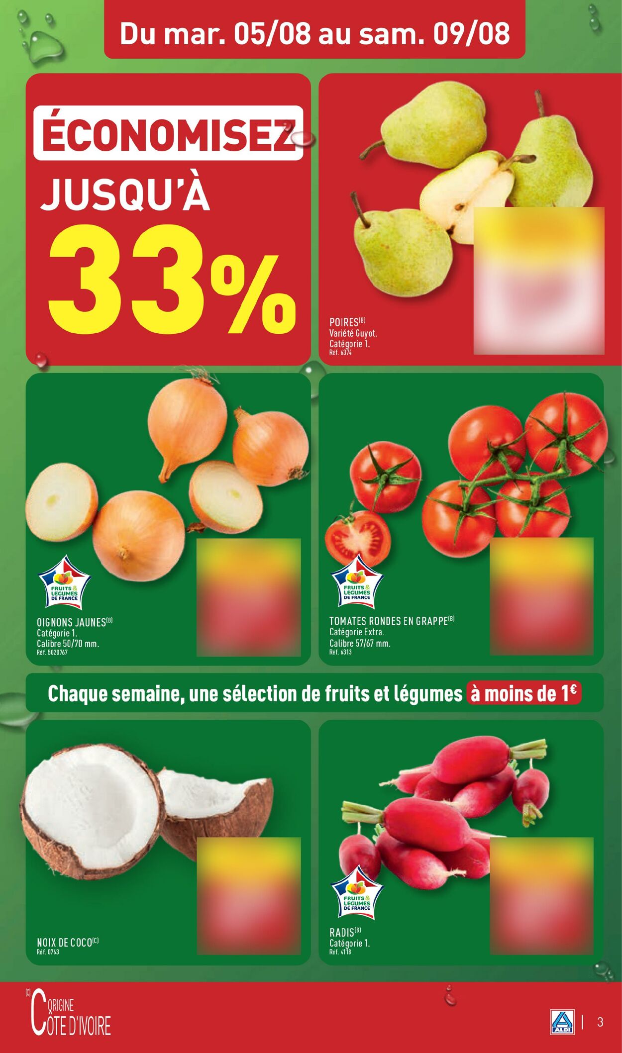Catalogue Aldi 29.07.2025 - 04.08.2025