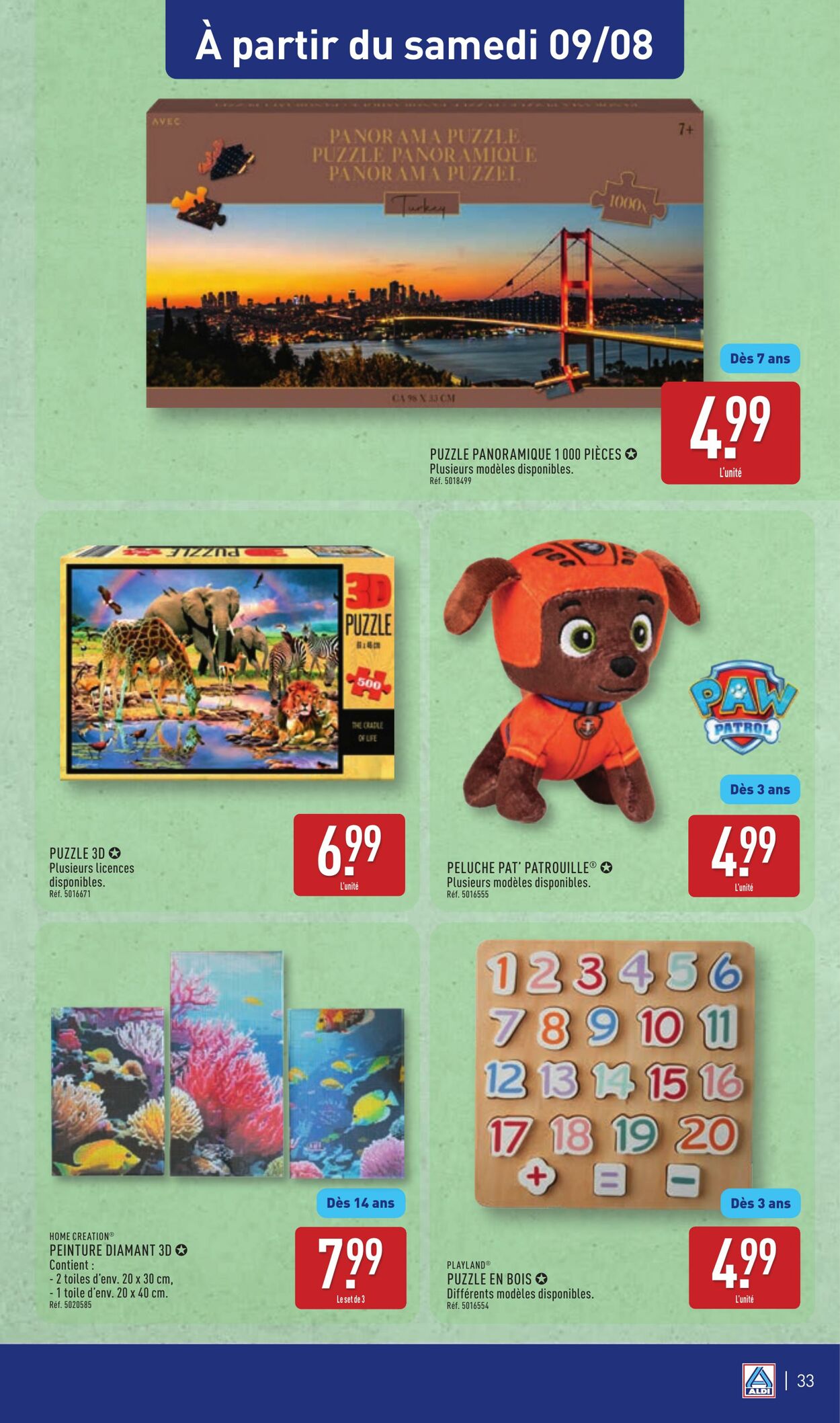 Catalogue Aldi 29.07.2025 - 04.08.2025