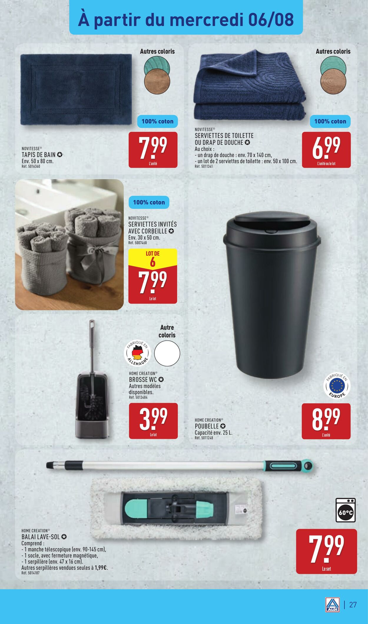 Catalogue Aldi 29.07.2025 - 04.08.2025