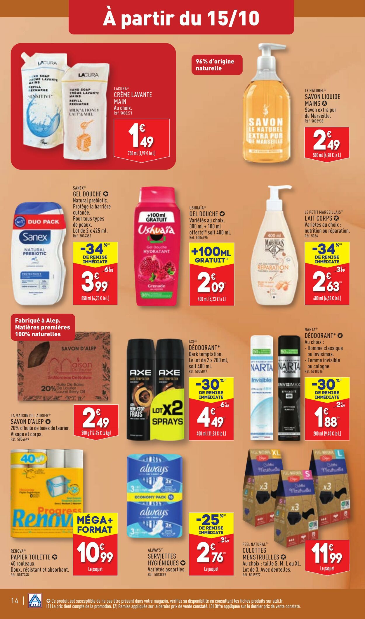 Catalogue Aldi 08.10.2024 - 14.10.2024