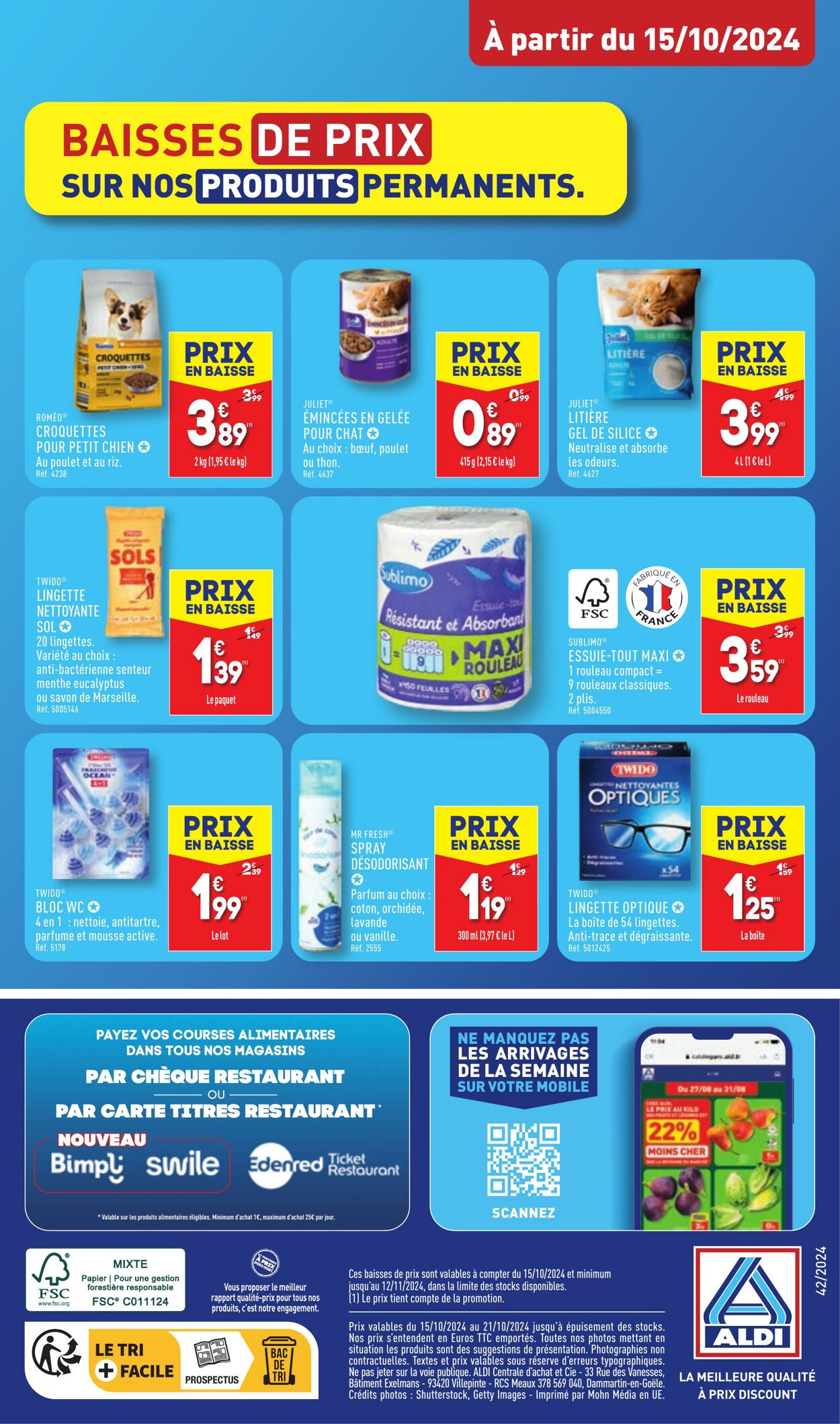 Catalogue Aldi 08.10.2024 - 14.10.2024