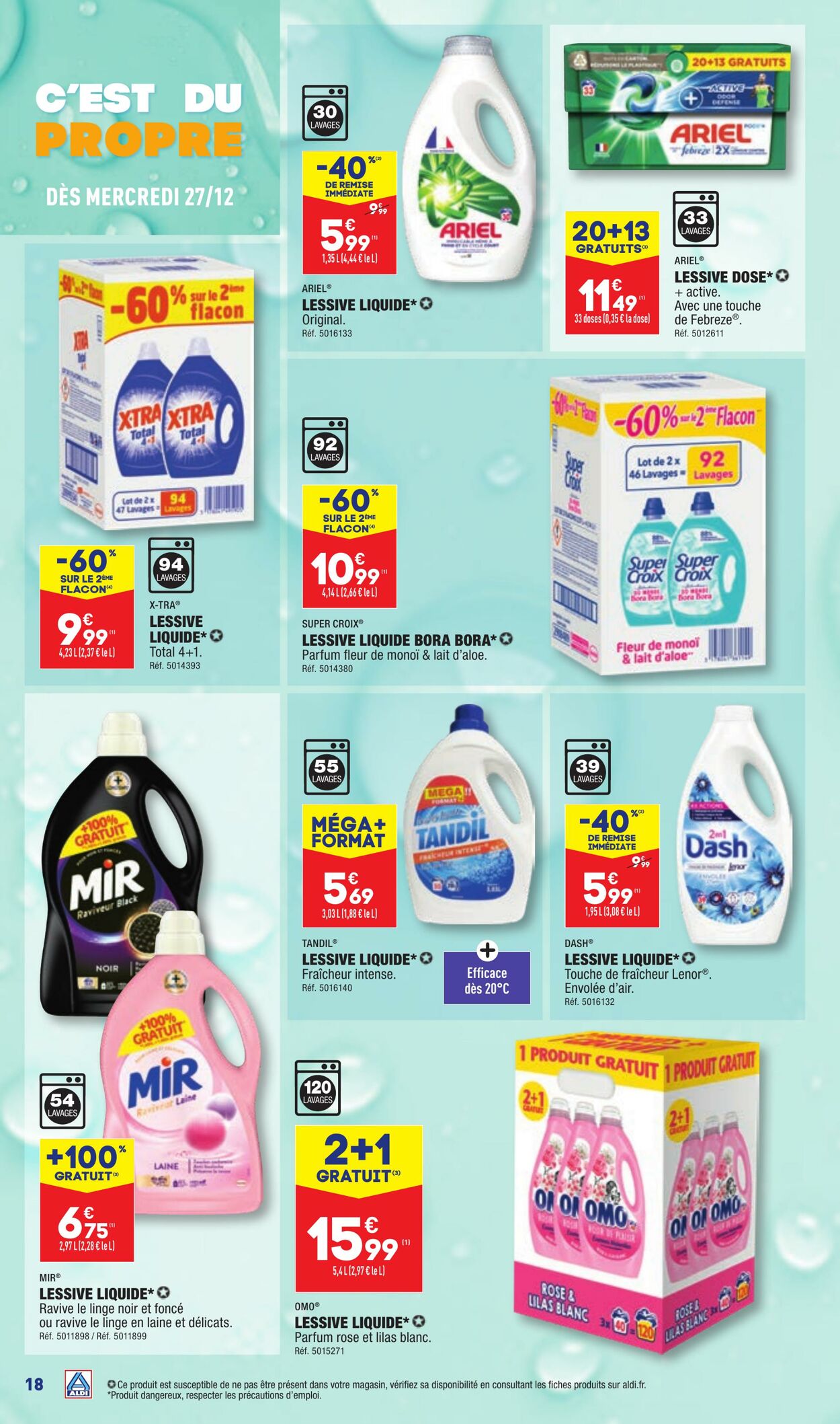 Catalogue Aldi 27.12.2023 - 31.12.2023