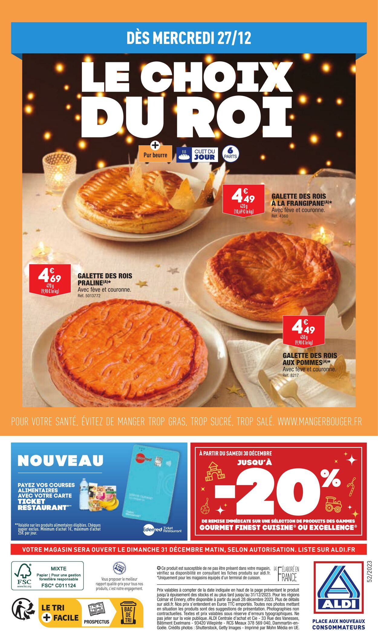 Catalogue Aldi 27.12.2023 - 31.12.2023