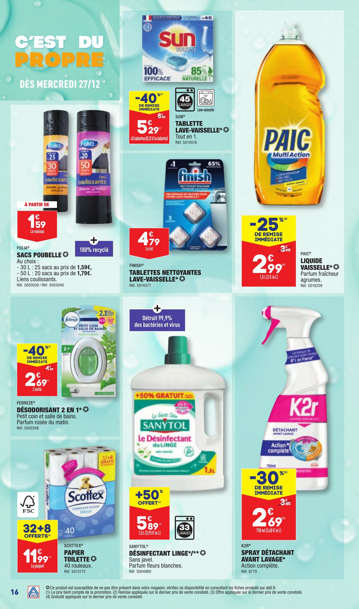 Catalogue Aldi 27.12.2023 - 31.12.2023