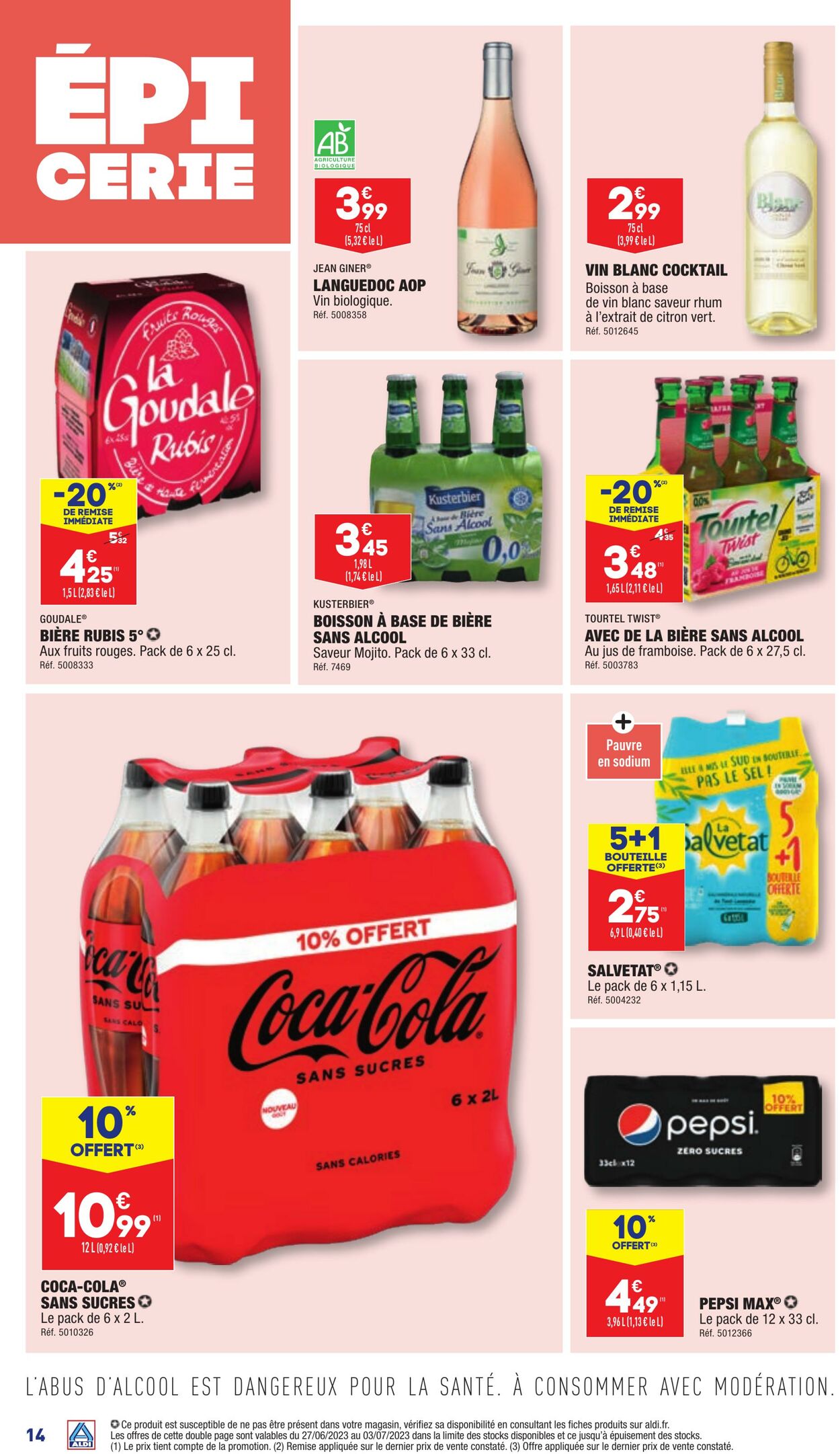 Catalogue Aldi 27.06.2023 - 03.07.2023